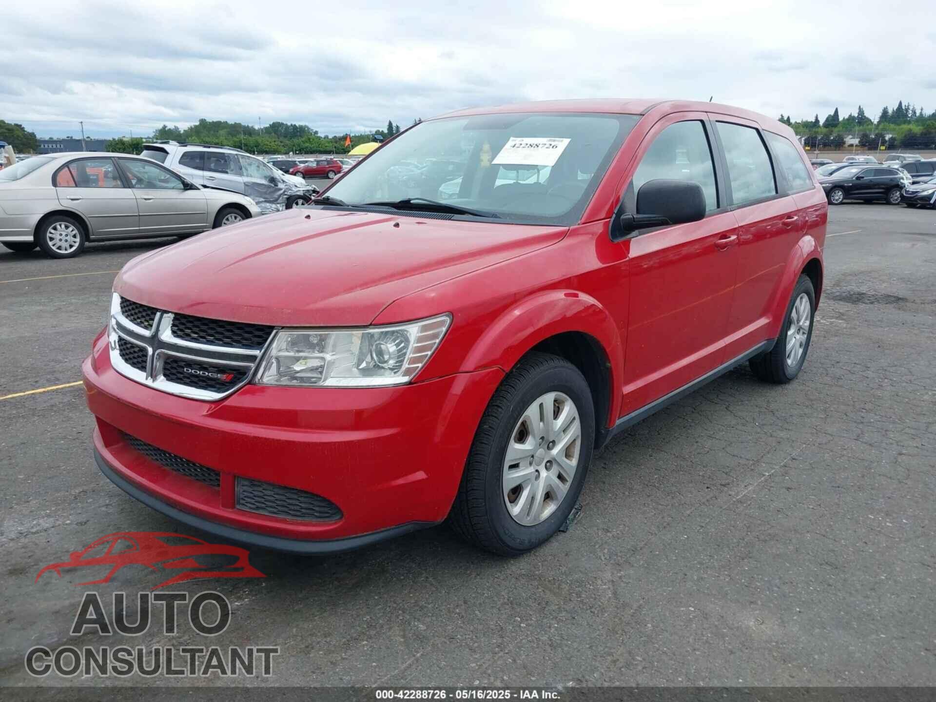 DODGE JOURNEY 2015 - 3C4PDCAB0FT688243
