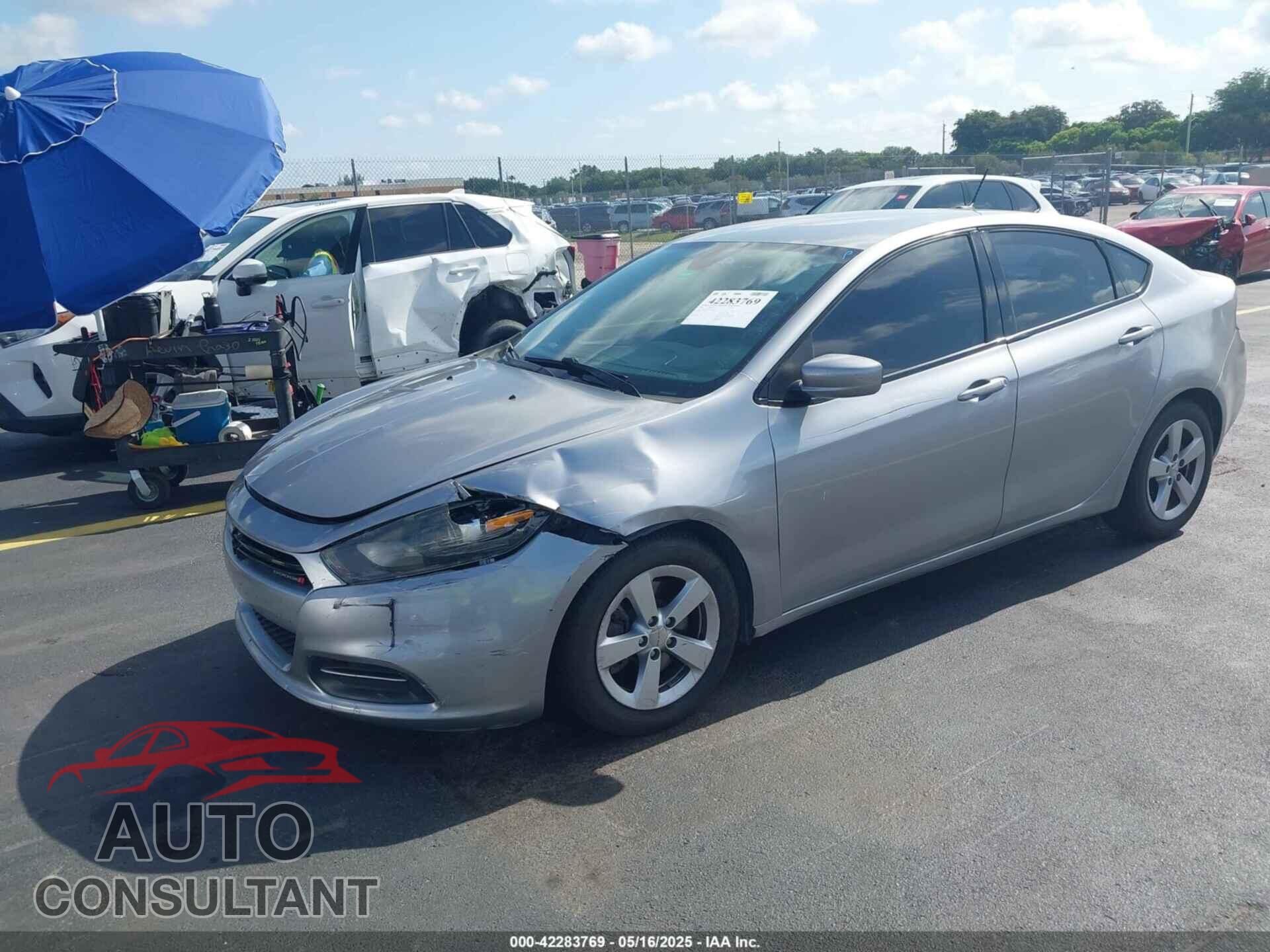 DODGE DART 2016 - 1C3CDFBB3GD538282