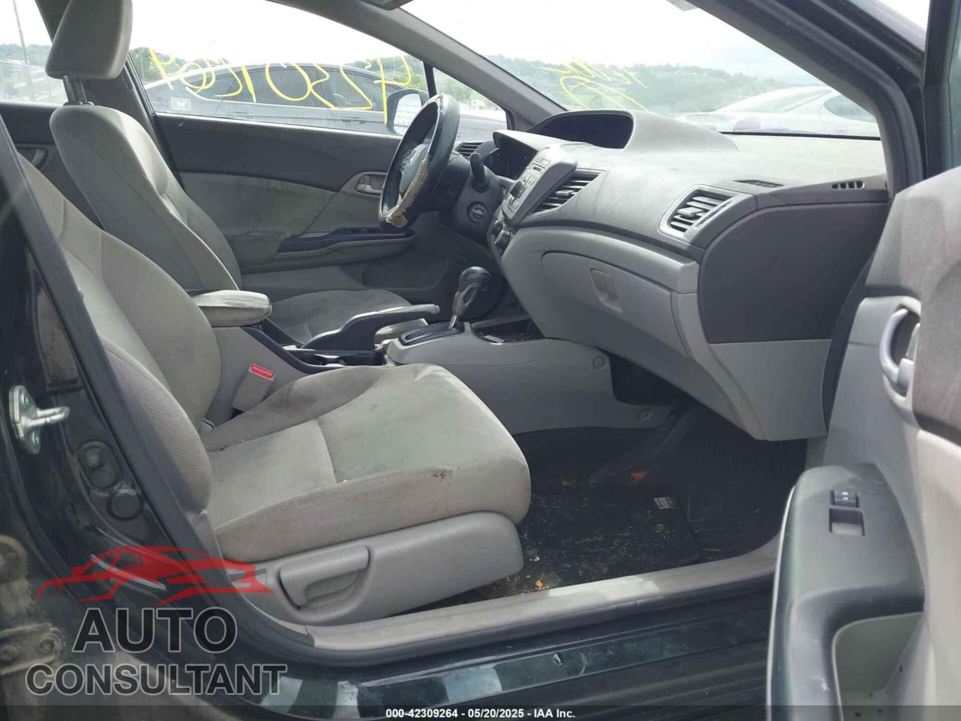 HONDA CIVIC 2012 - 2HGFB2F59CH325508