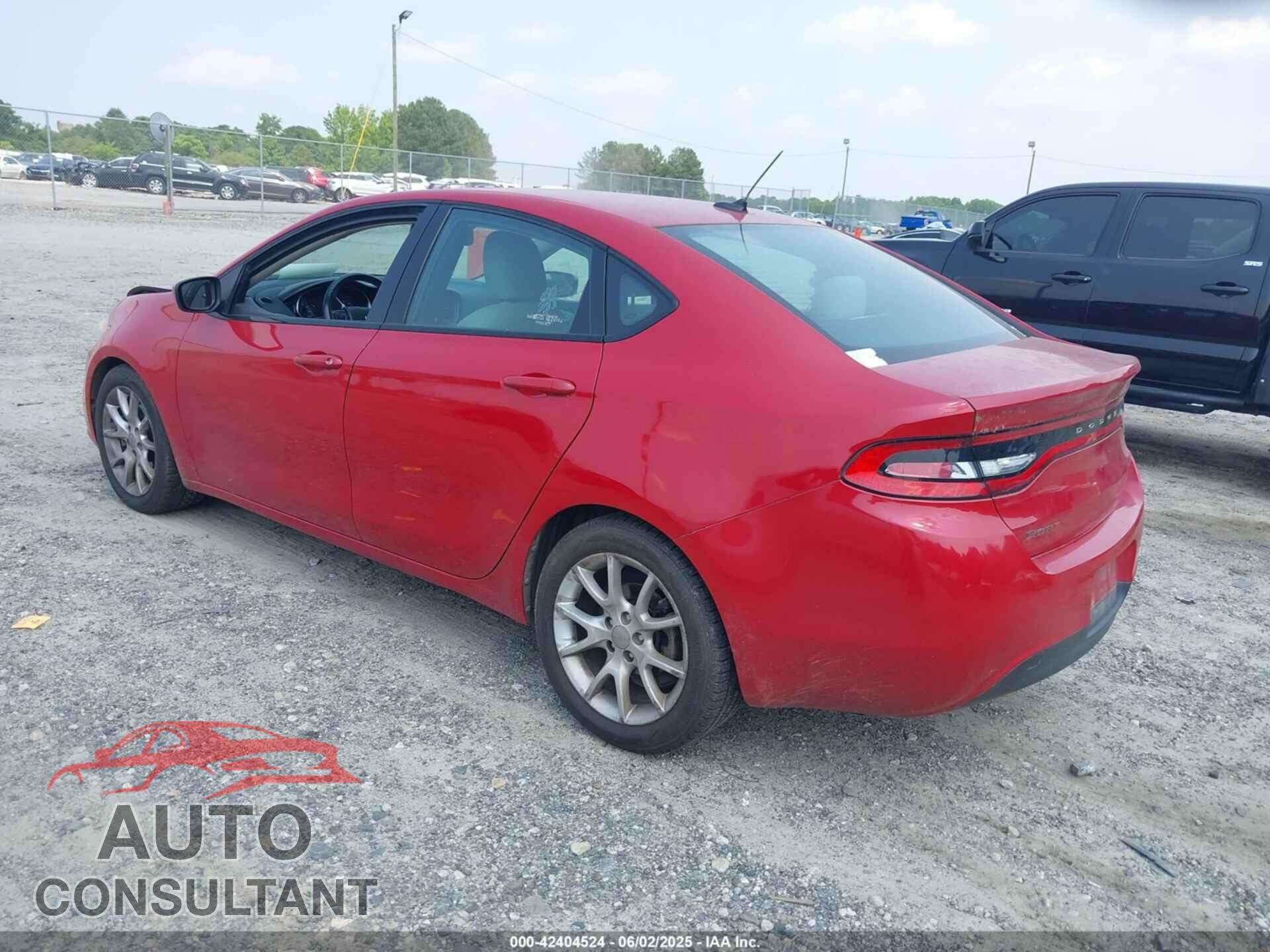 DODGE DART 2013 - 1C3CDFBA7DD109990