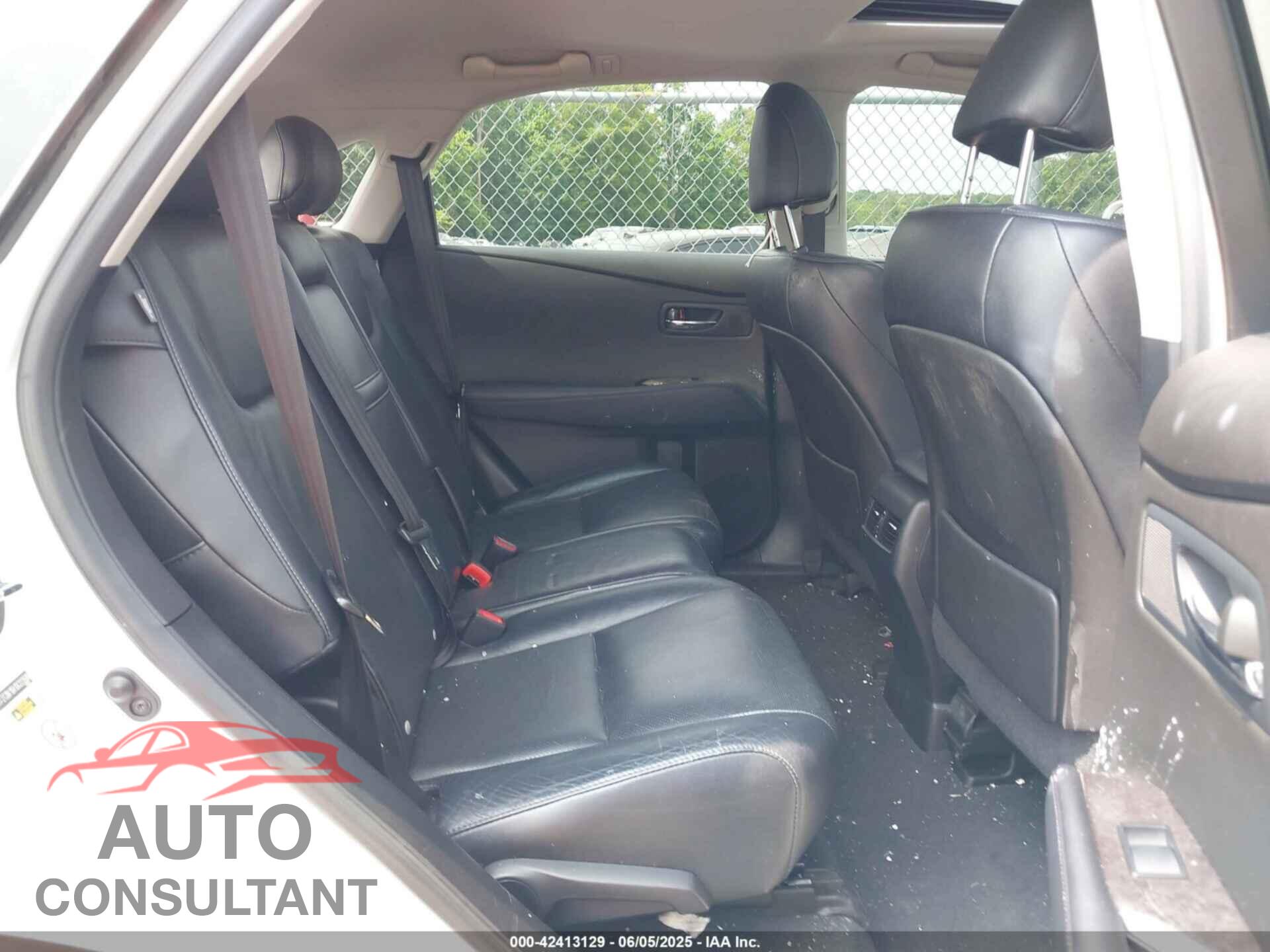 LEXUS RX 350 2013 - 2T2BK1BA1DC223508