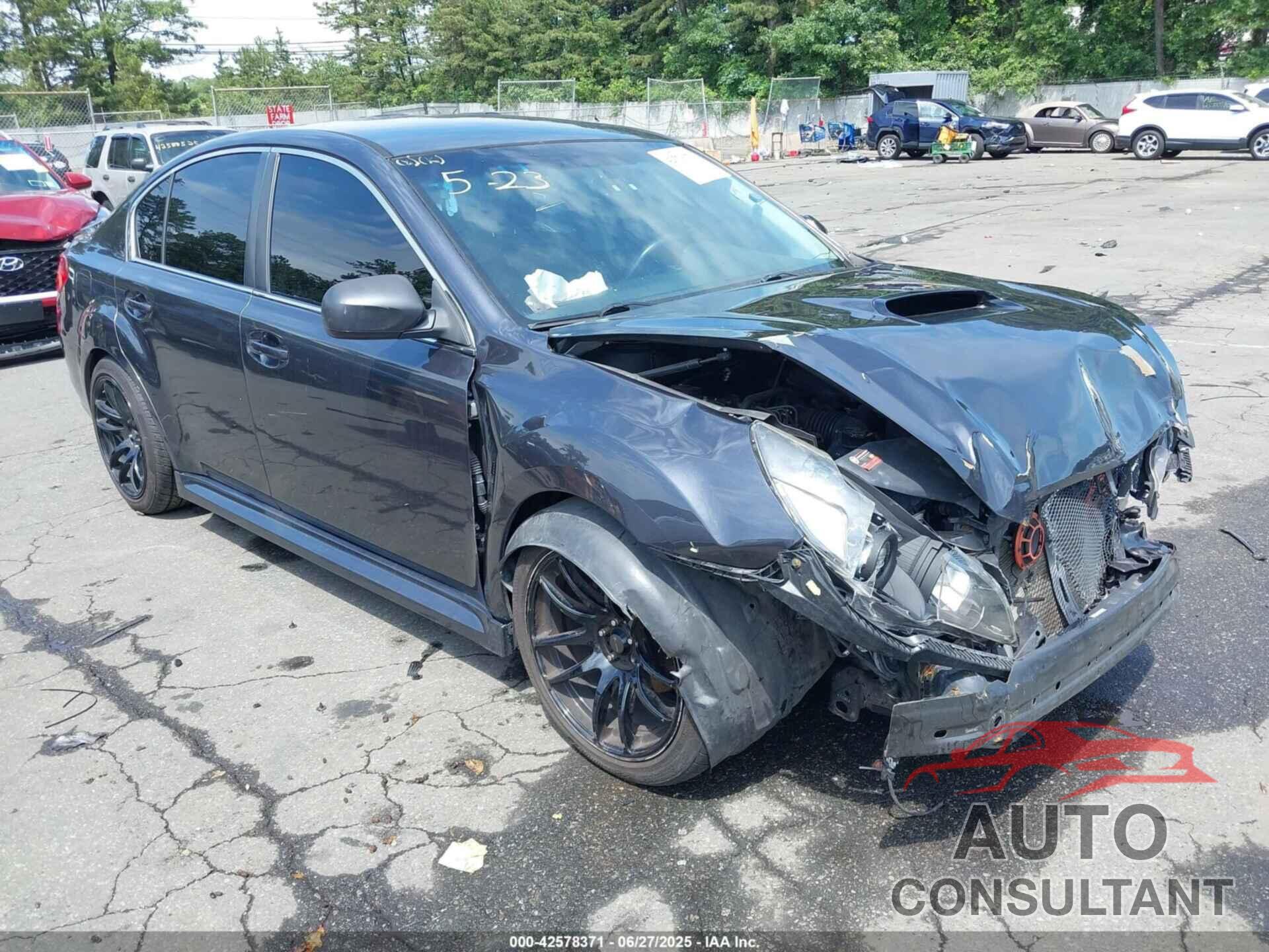 SUBARU LEGACY 2011 - 4S3BMBC60B3217896