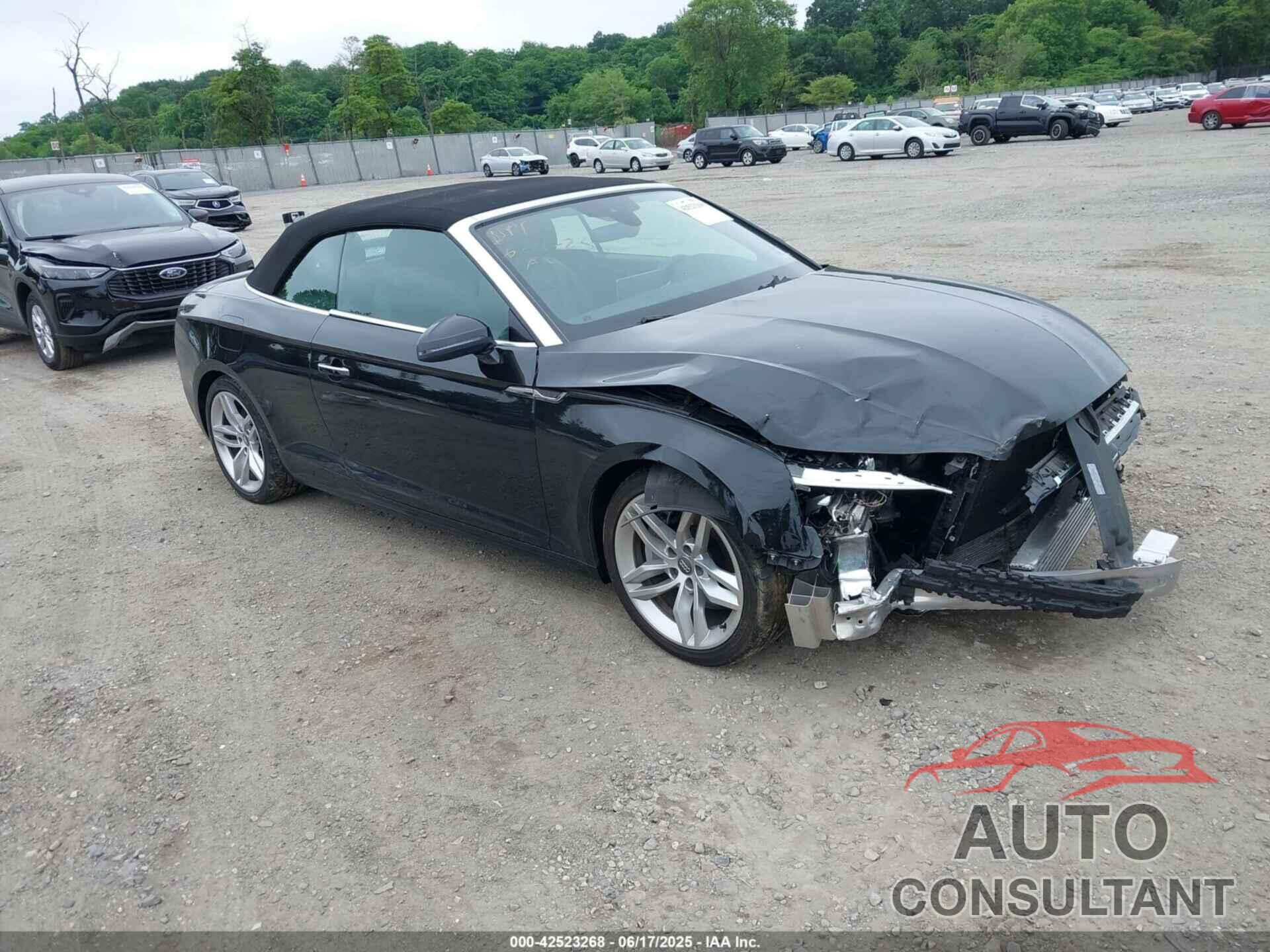 AUDI A5 2019 - WAUYNGF51KN010099