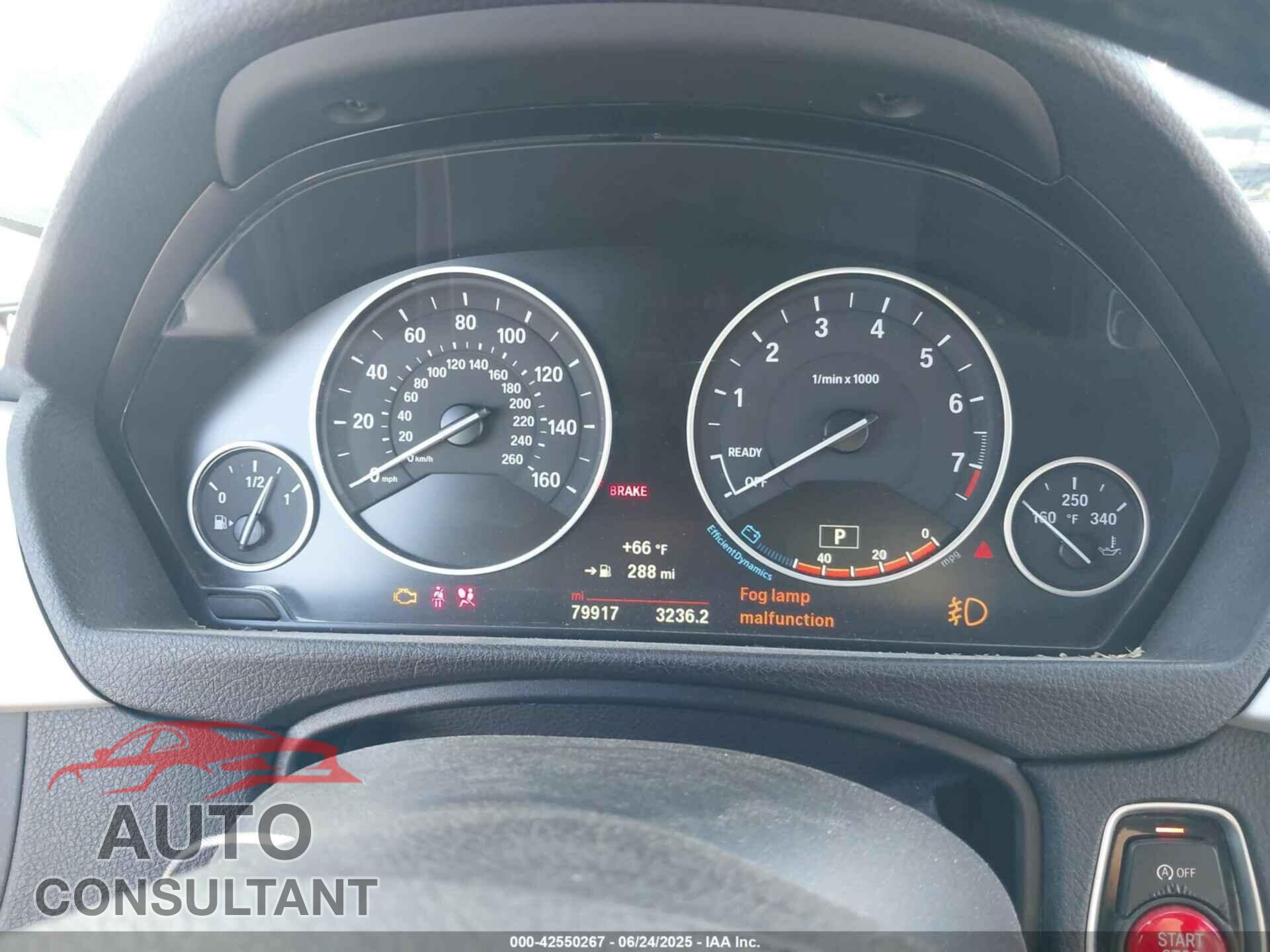 BMW 320I 2016 - WBA8E1G57GNU10168