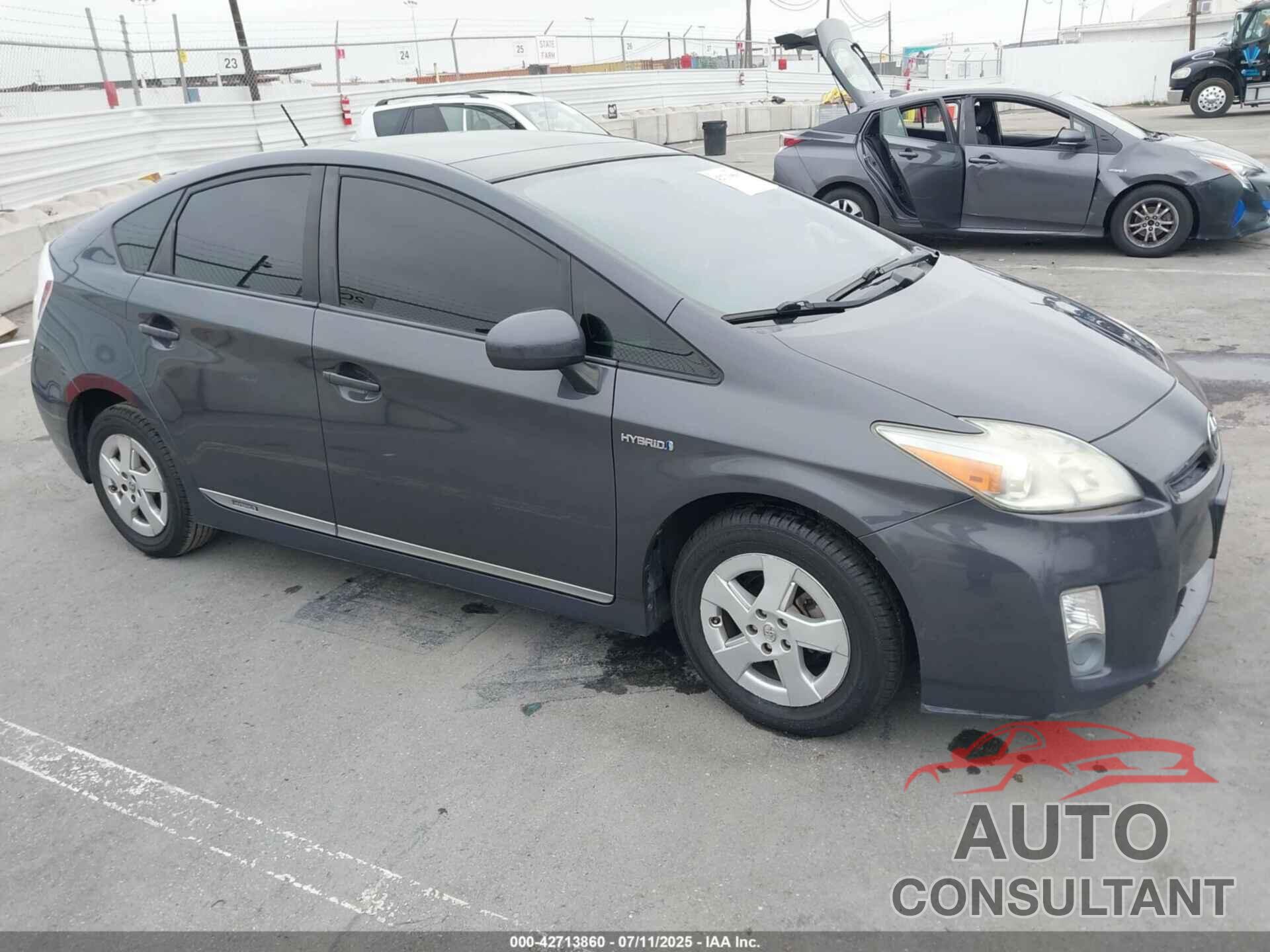 TOYOTA PRIUS 2010 - JTDKN3DU6A5174572