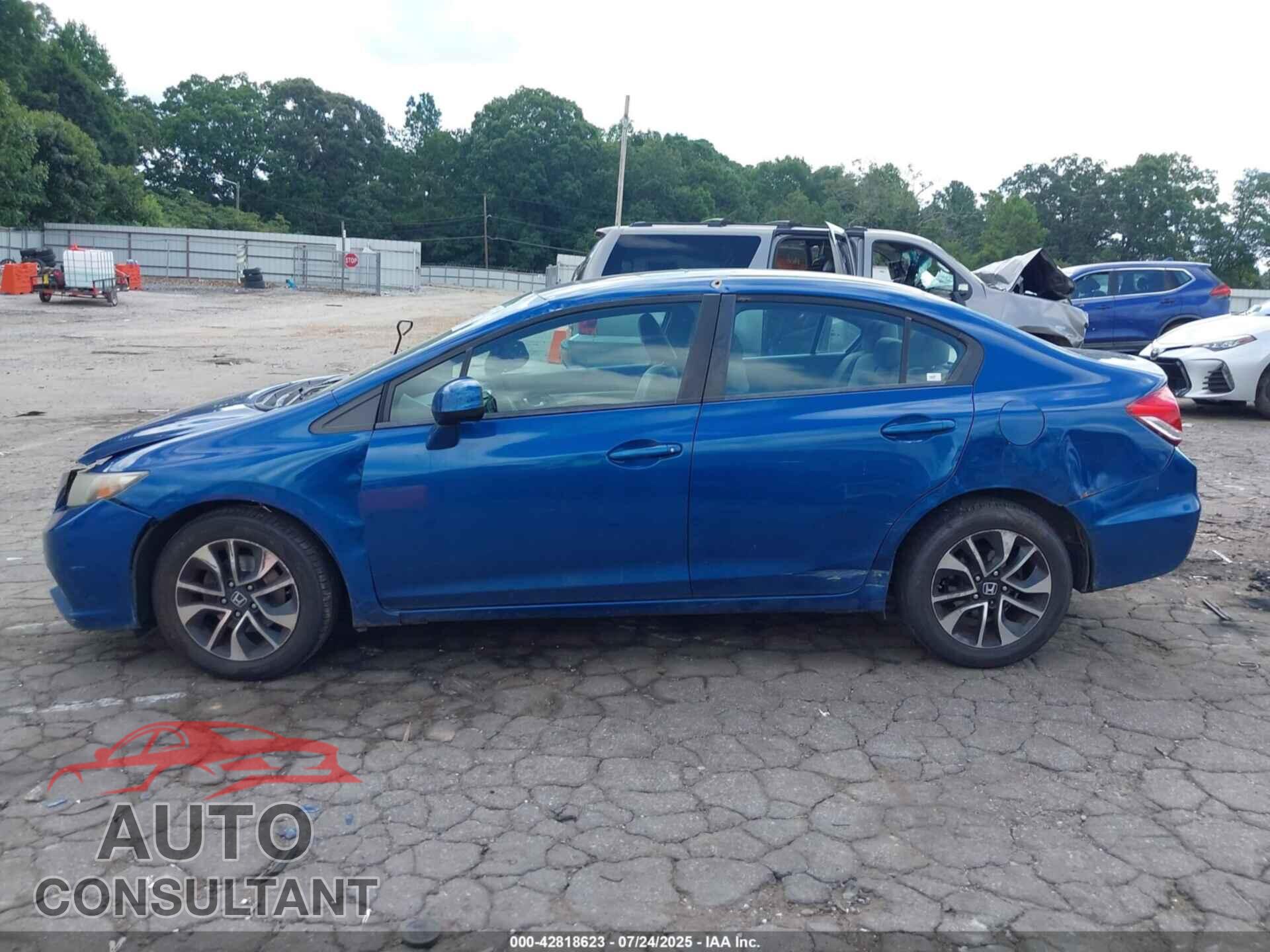 HONDA CIVIC 2013 - 19XFB2F85DE227582