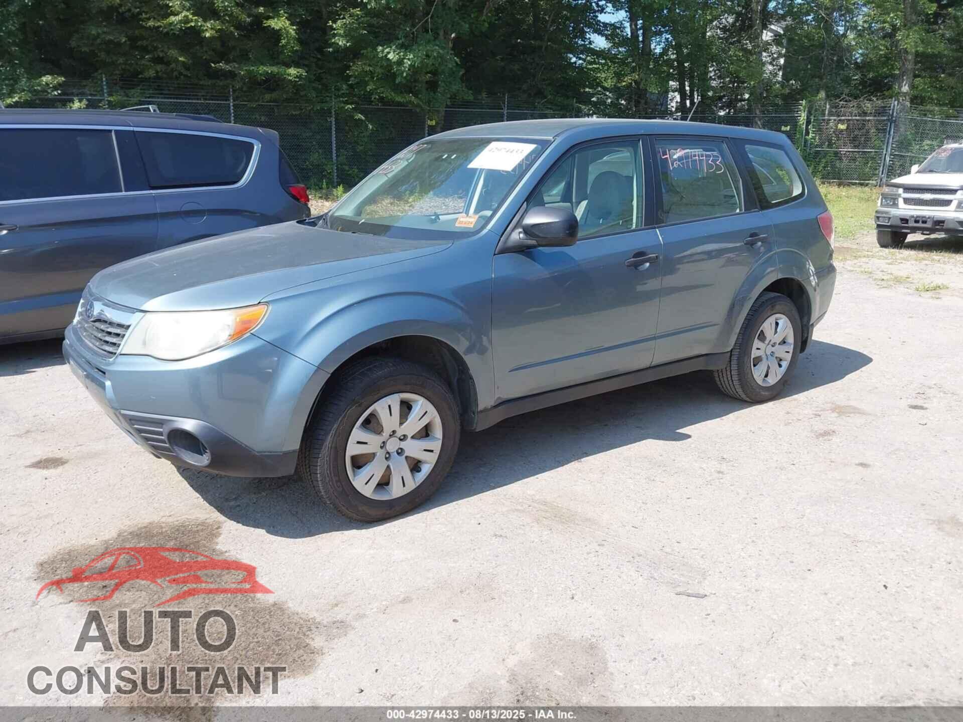 SUBARU FORESTER 2009 - JF2SH61619G787537