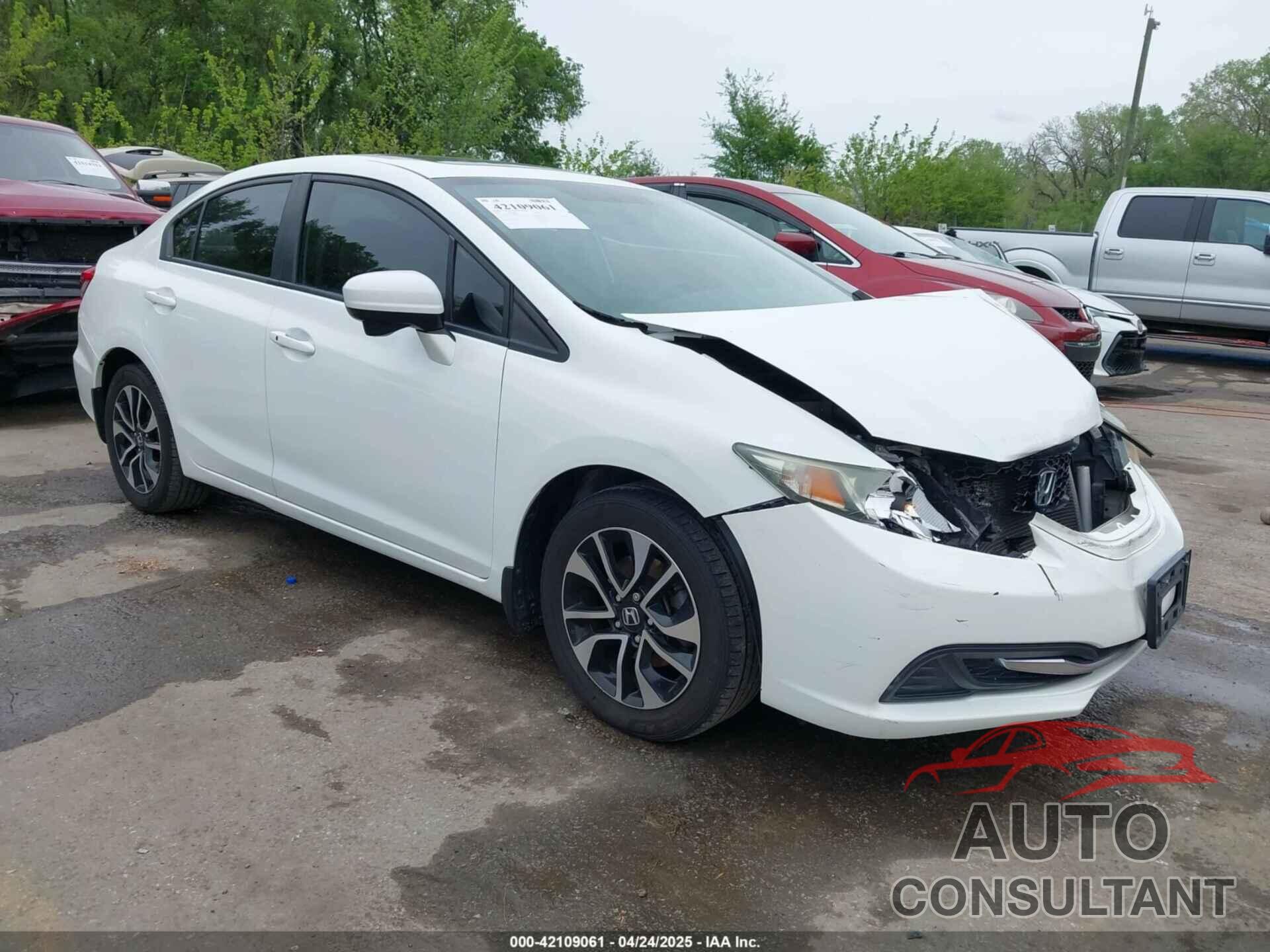 HONDA CIVIC 2014 - 19XFB2F84EE085713