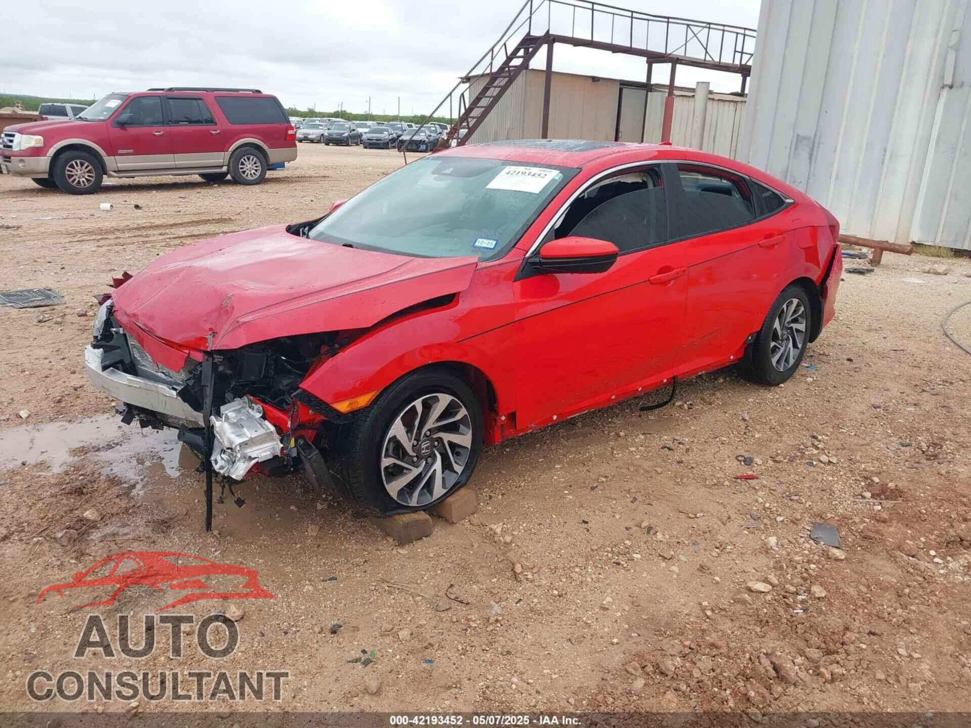 HONDA CIVIC 2017 - 2HGFC2F86HH545249
