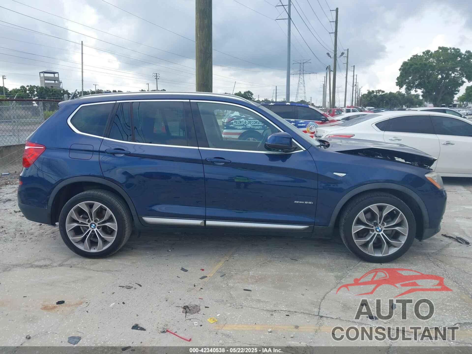 BMW X3 2016 - 5UXWZ7C58G0M83746