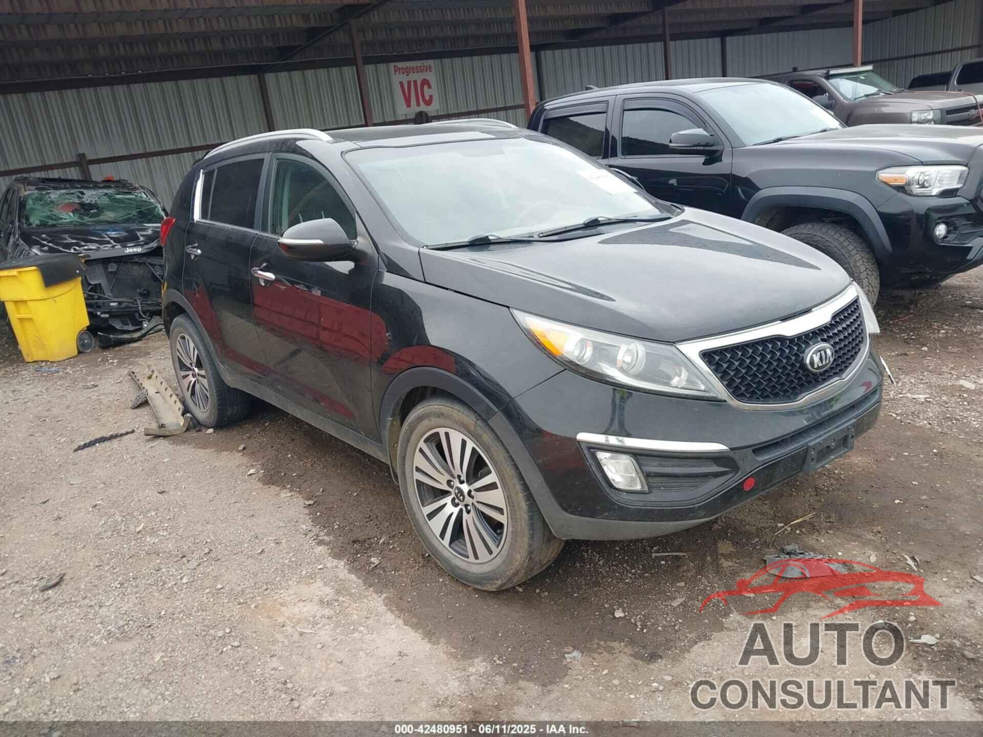 KIA SPORTAGE 2014 - KNDPCCAC1E7631497