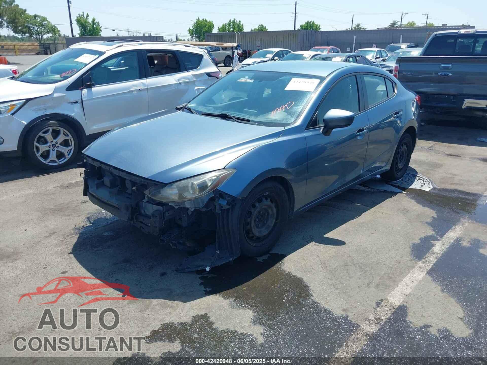 MAZDA MAZDA3 2014 - JM1BM1U78E1137280