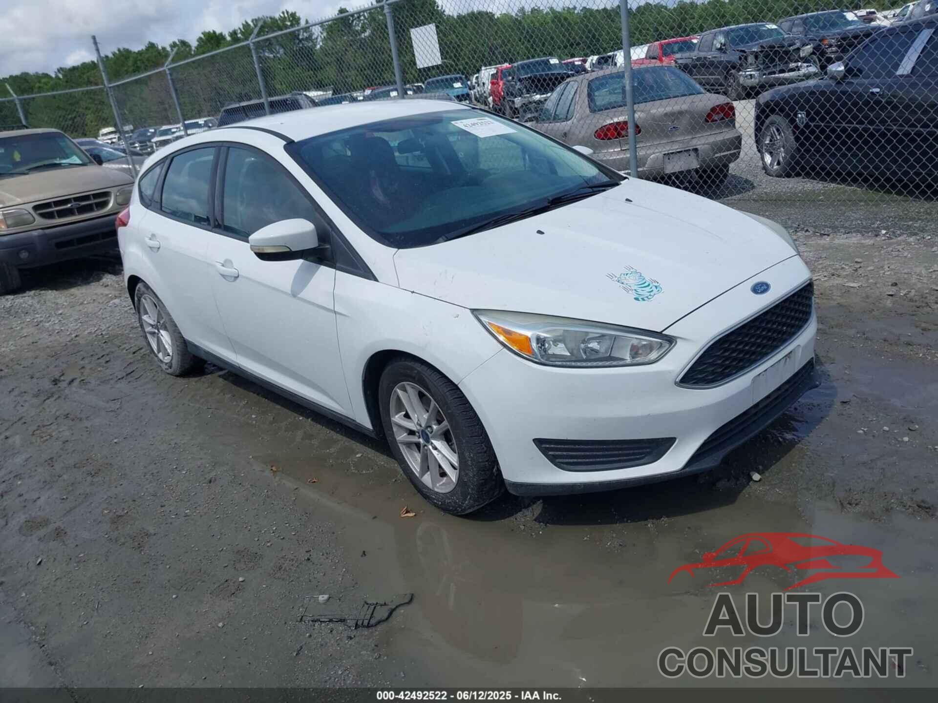 FORD FOCUS 2015 - 1FADP3K23FL301307