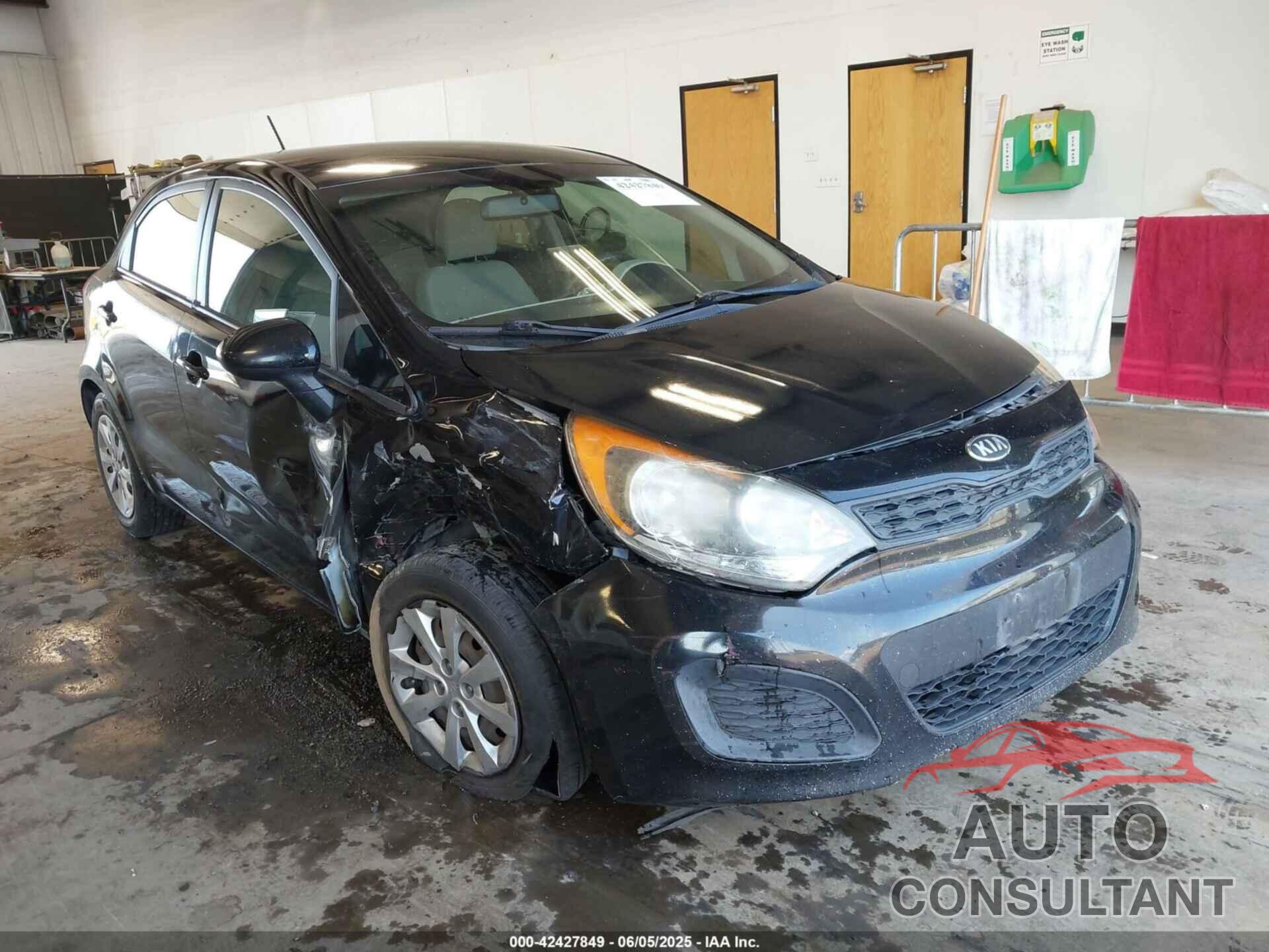 KIA RIO 2013 - KNADM5A37D6222451