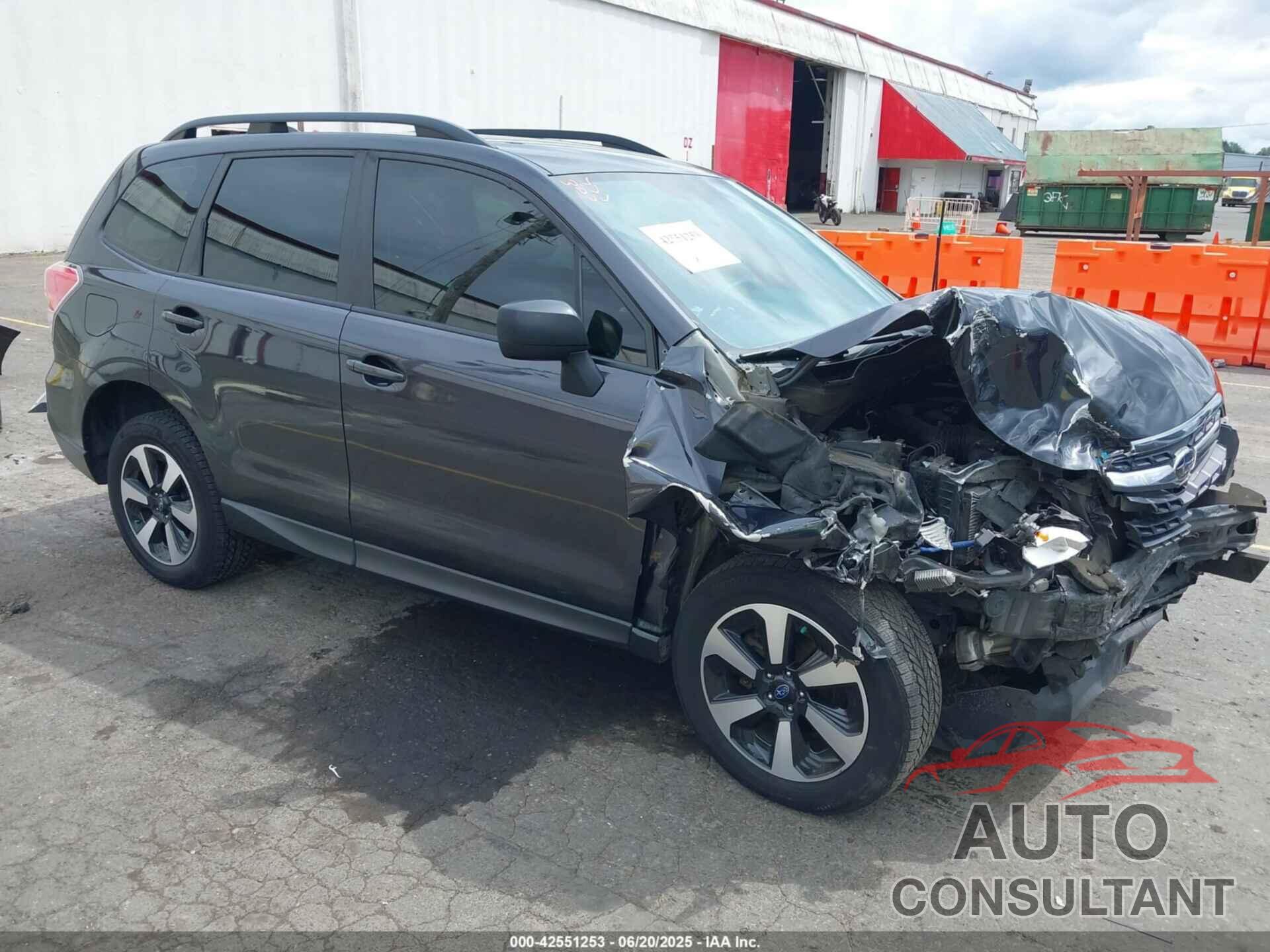SUBARU FORESTER 2017 - JF2SJABC9HH513295
