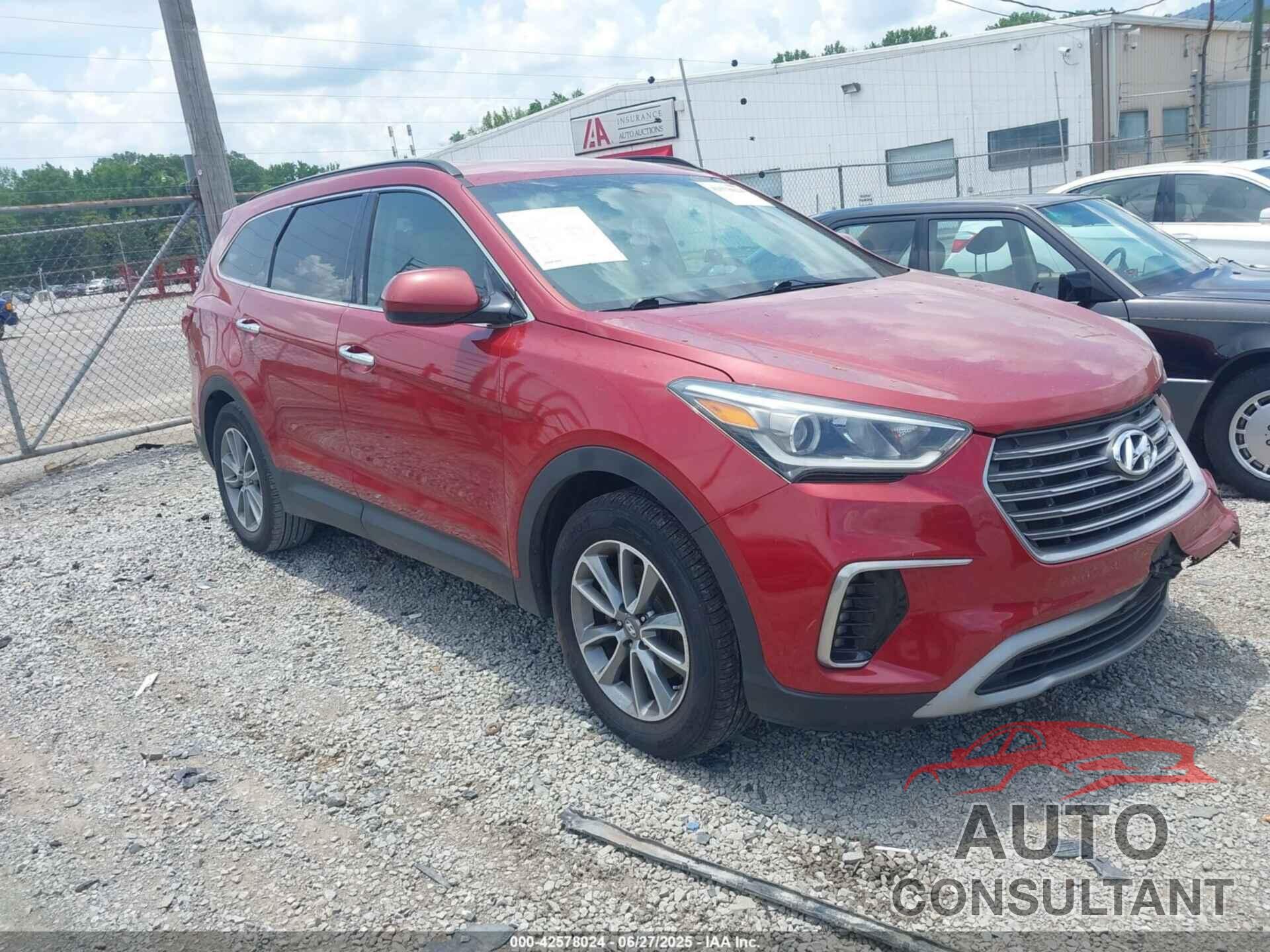 HYUNDAI SANTA FE 2017 - KM8SM4HF3HU212694