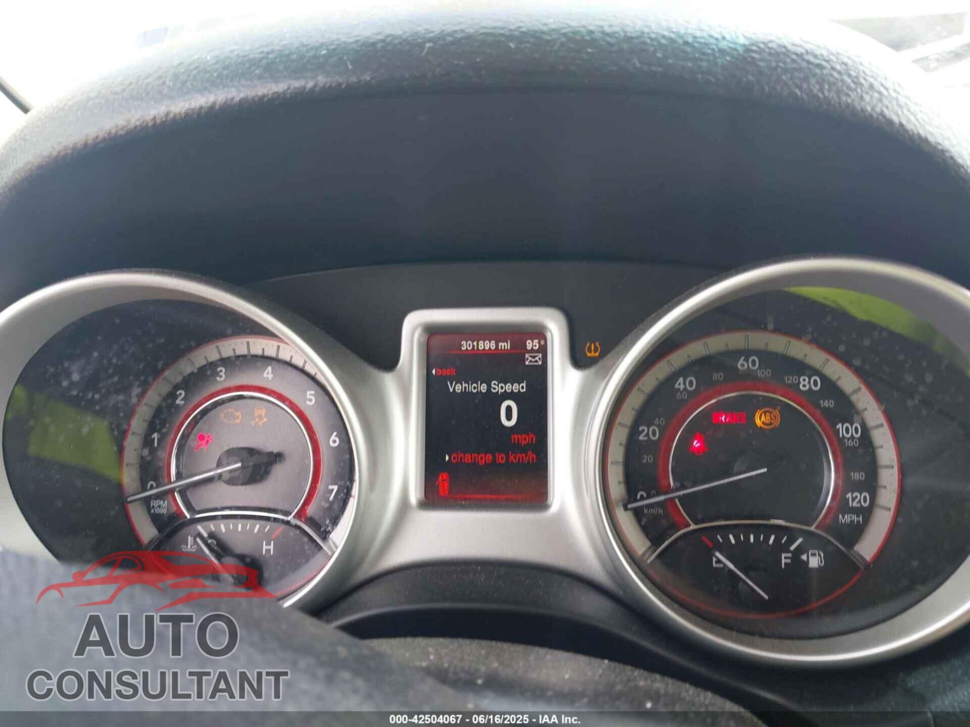DODGE JOURNEY 2014 - 3C4PDCBB5ET180718