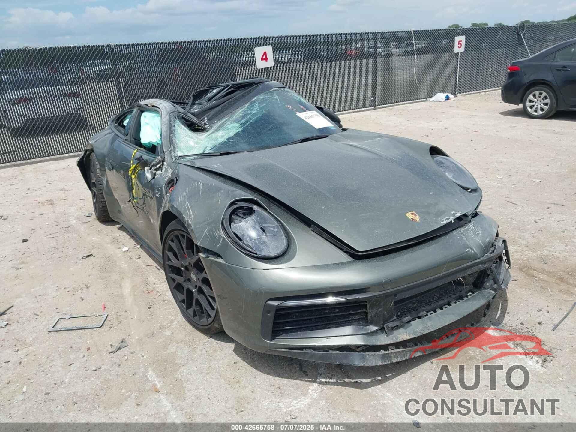 PORSCHE 911 2021 - WP0AB2A98MS222416