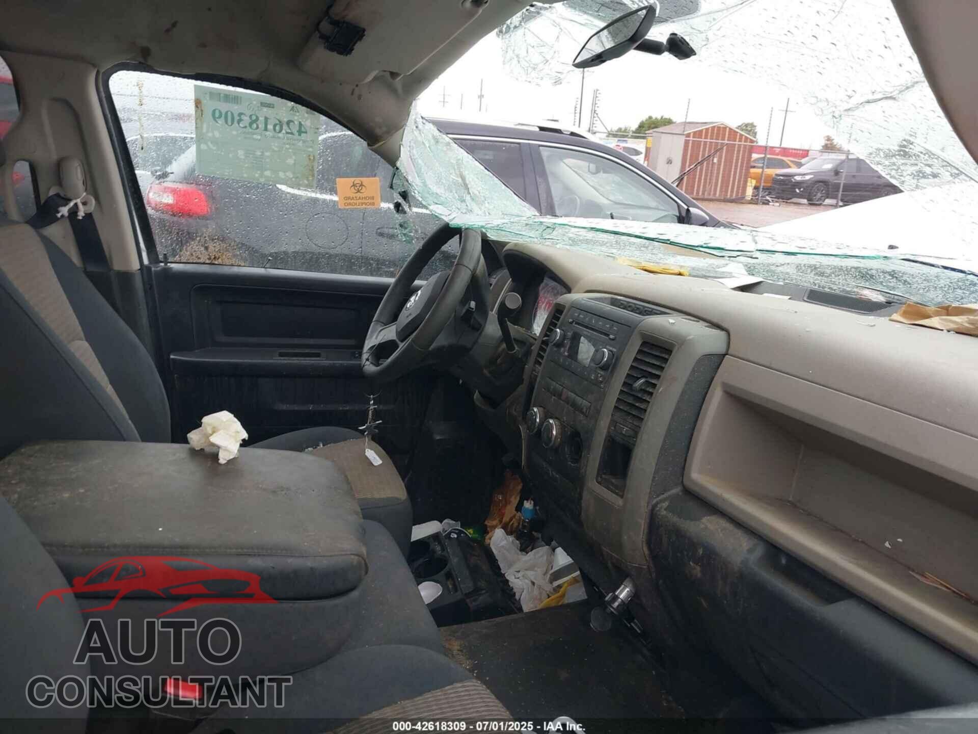 DODGE RAM 2500 2010 - 3D7TP2CTXAG112401