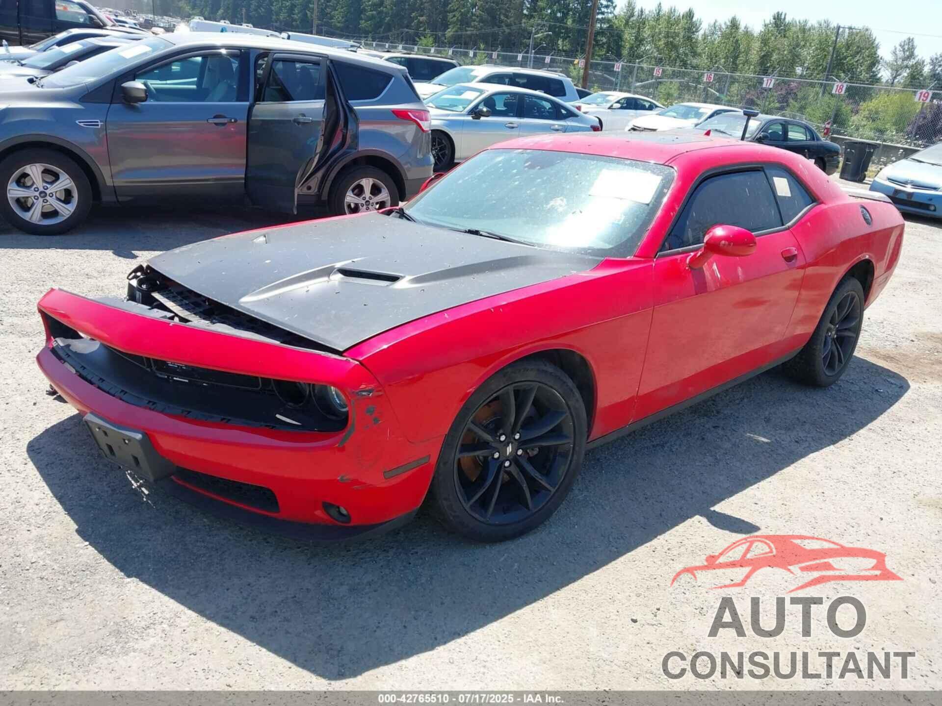 DODGE CHALLENGER 2018 - 2C3CDZAG4JH263143