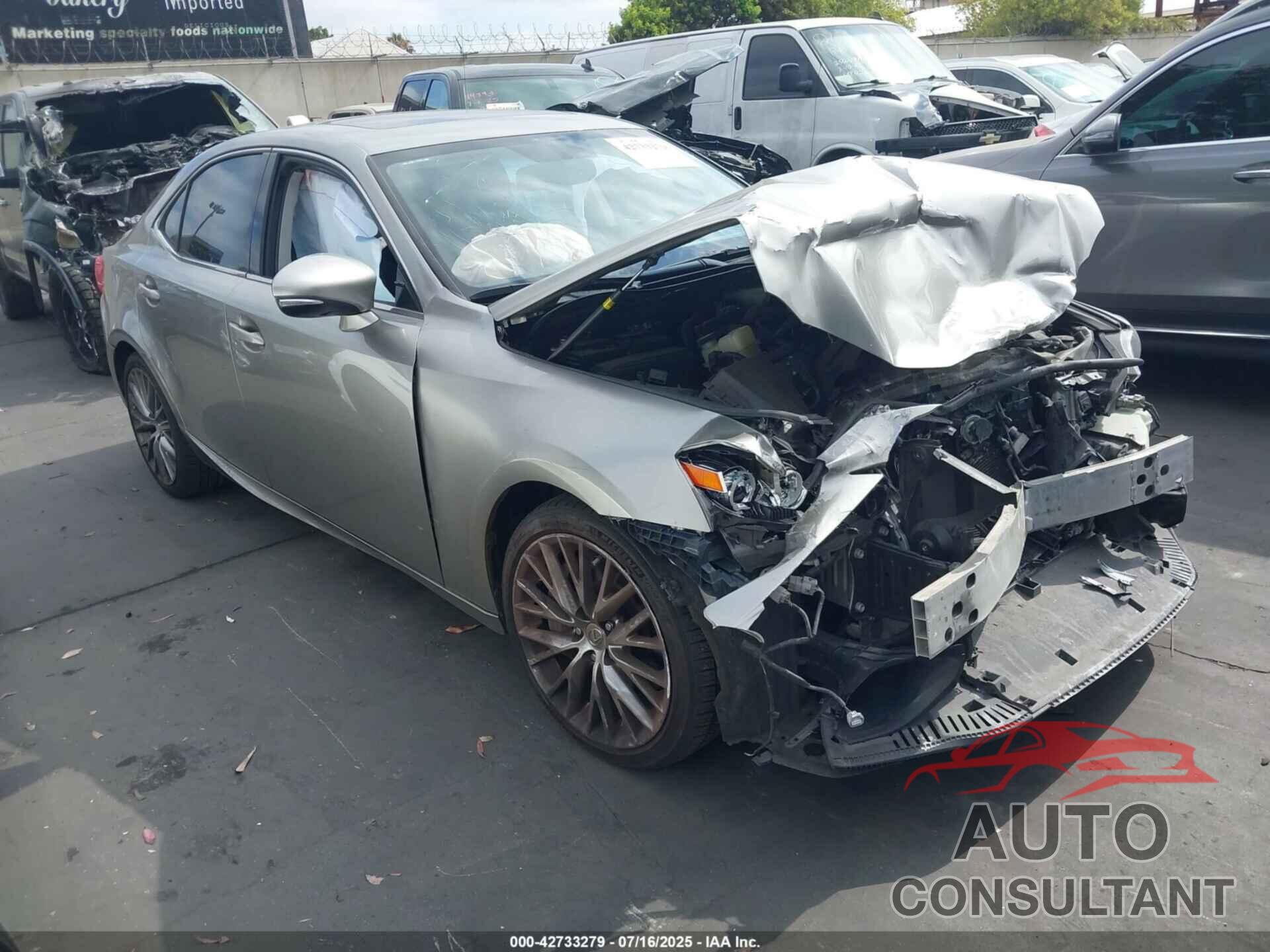 LEXUS IS 200T 2016 - JTHBA1D25G5012485
