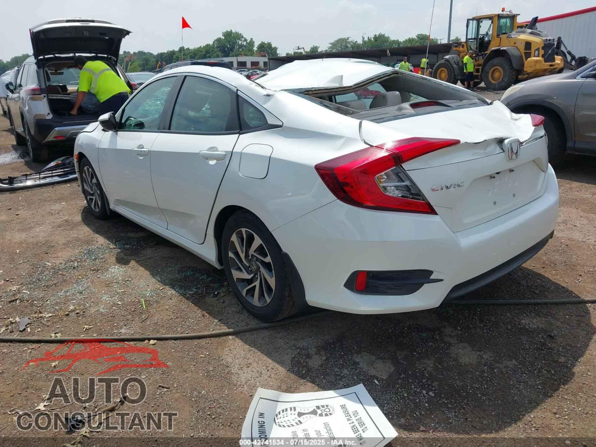 HONDA CIVIC 2017 - 19XFC2F79HE201433