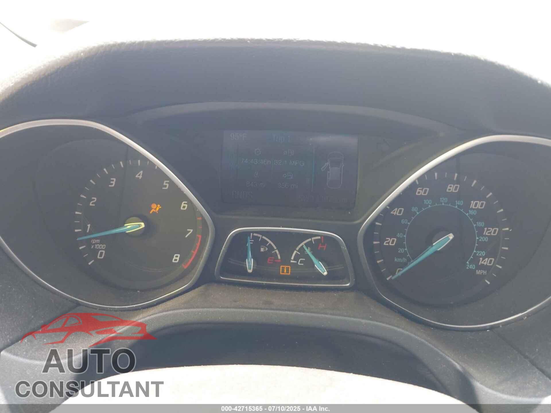 FORD FOCUS 2014 - 1FADP3K27EL455260
