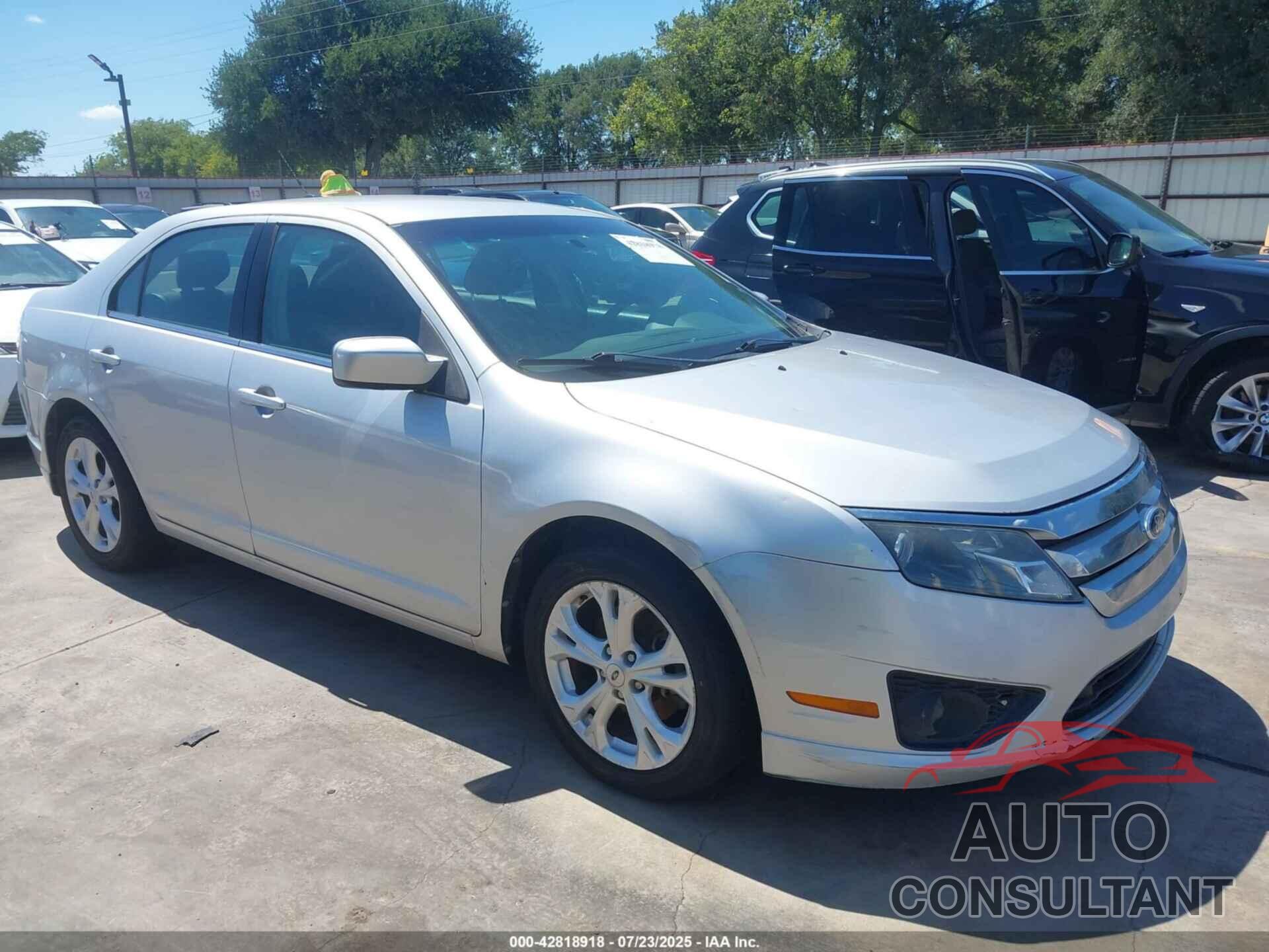 FORD FUSION 2012 - 3FAHP0HGXCR187886