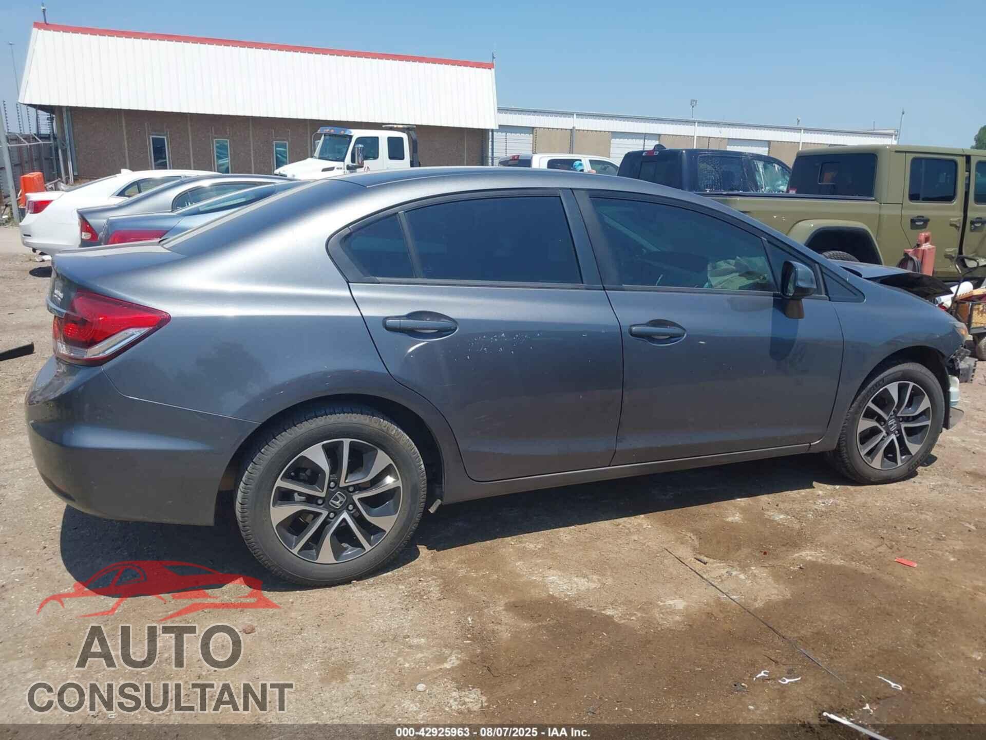 HONDA CIVIC 2013 - 19XFB2F82DE079410