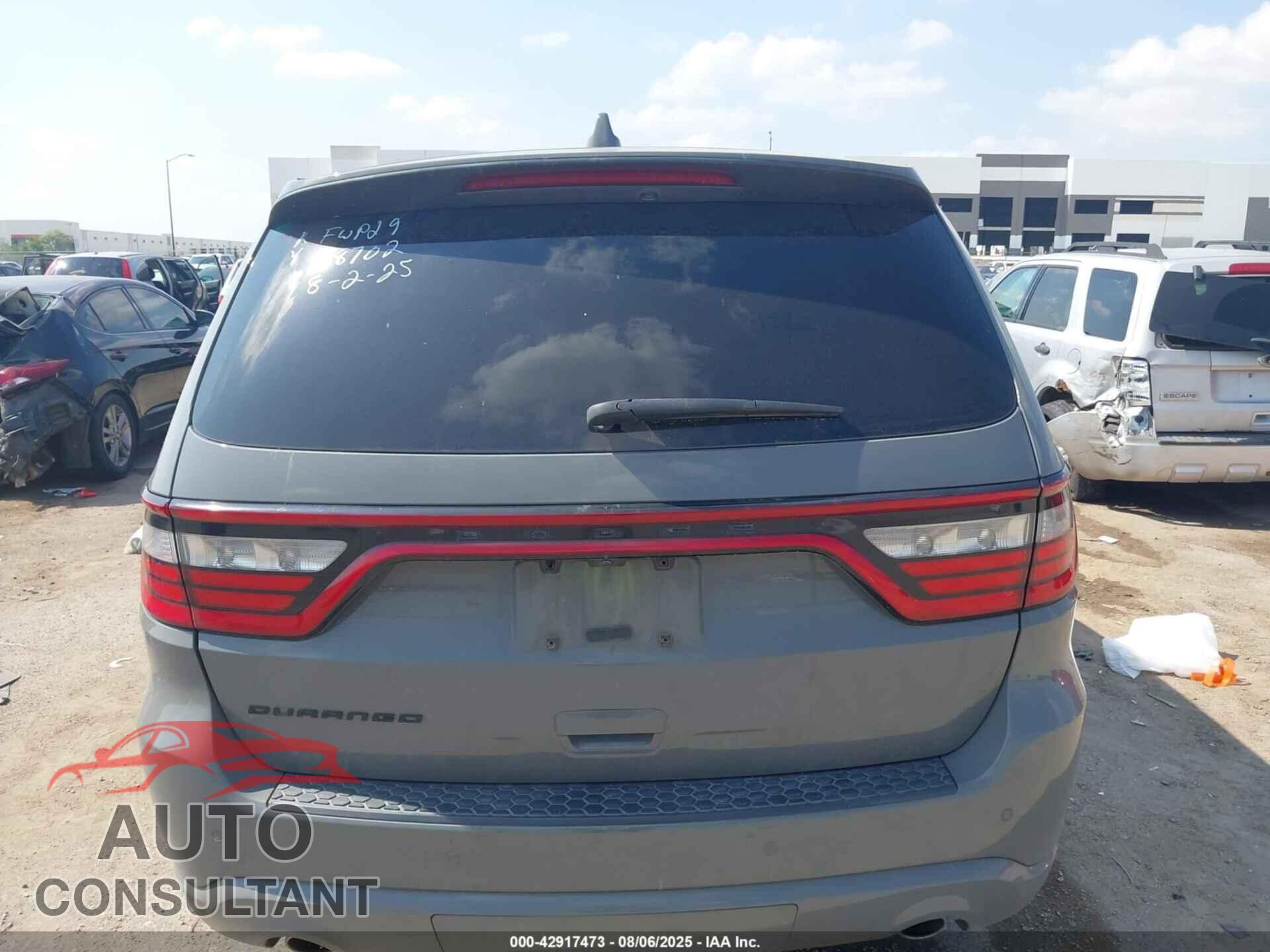 DODGE DURANGO 2021 - 1C4RDHAG8MC803570