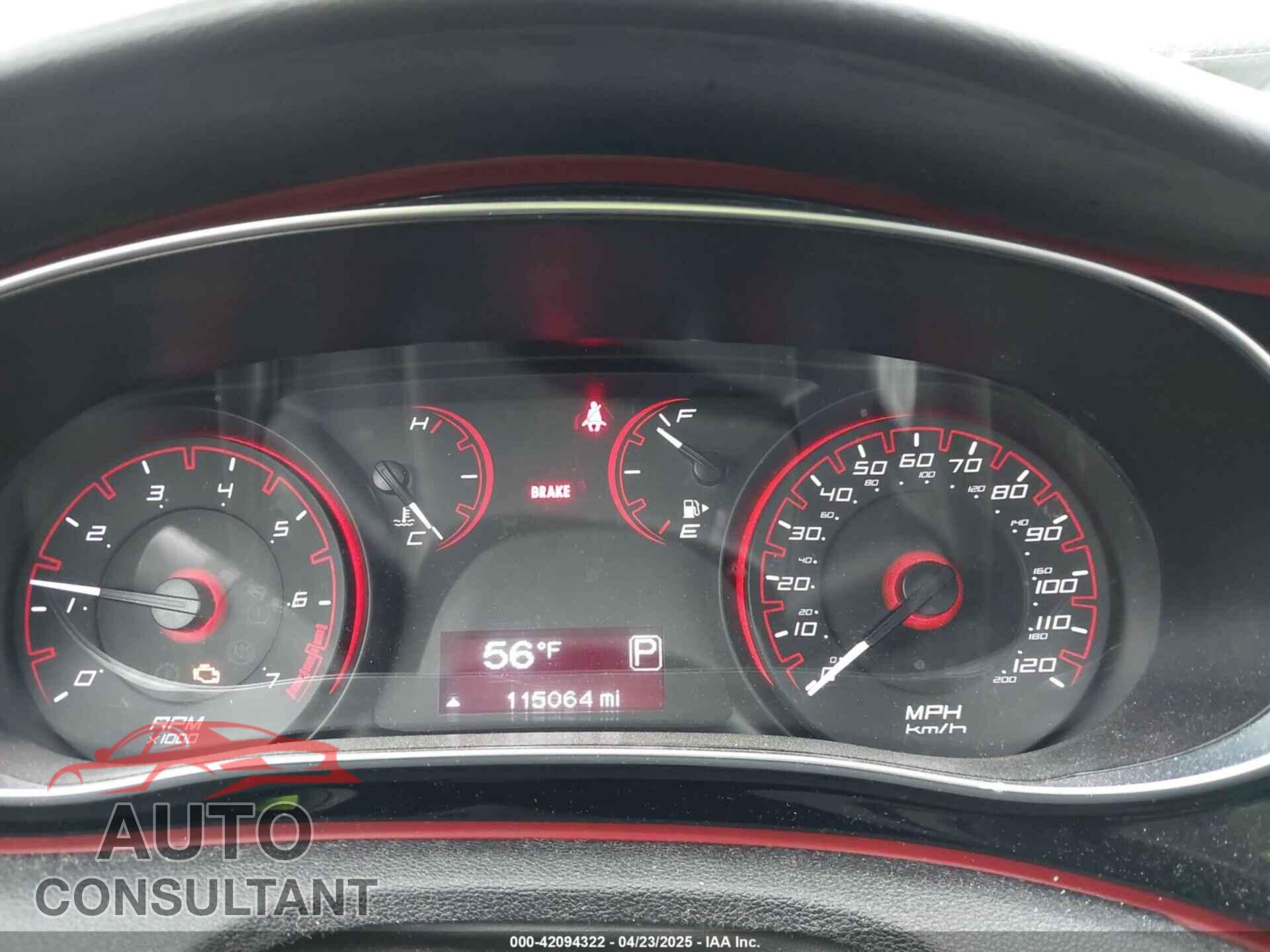DODGE DART 2016 - 1C3CDFFA4GD804135