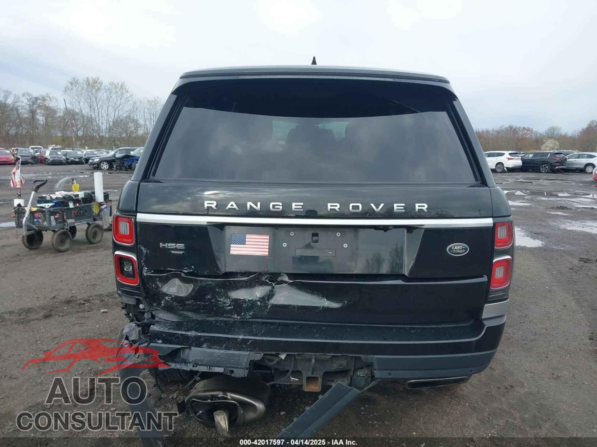 LAND ROVER RANGE ROVER 2021 - SALGS2RU3MA422587