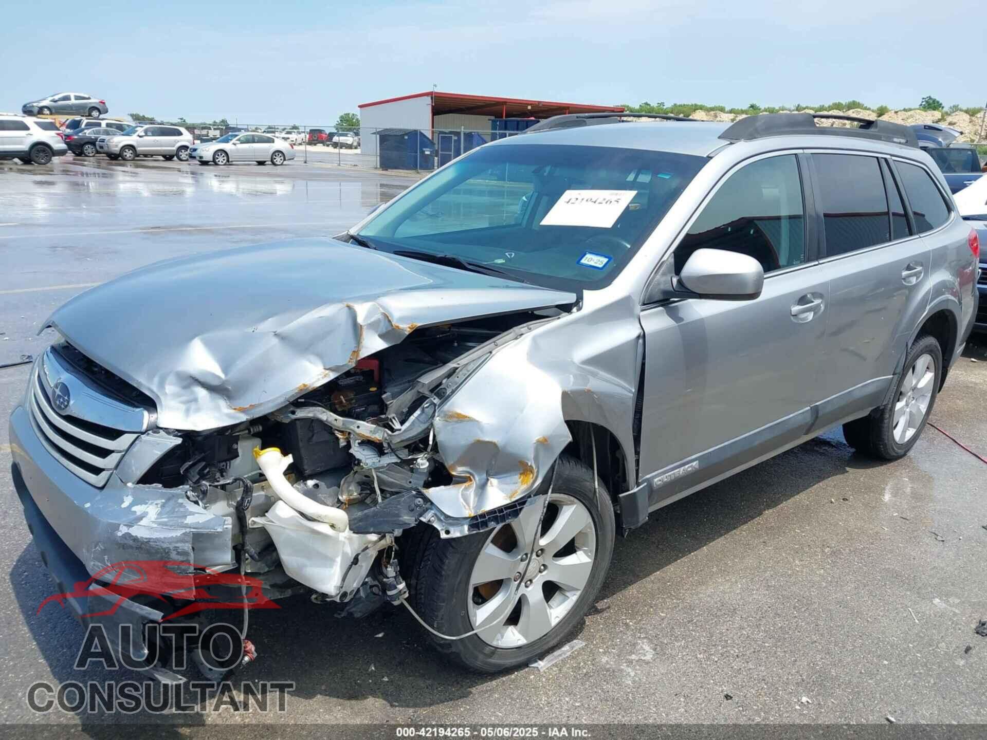 SUBARU OUTBACK 2011 - 4S4BRBFC2B3336774