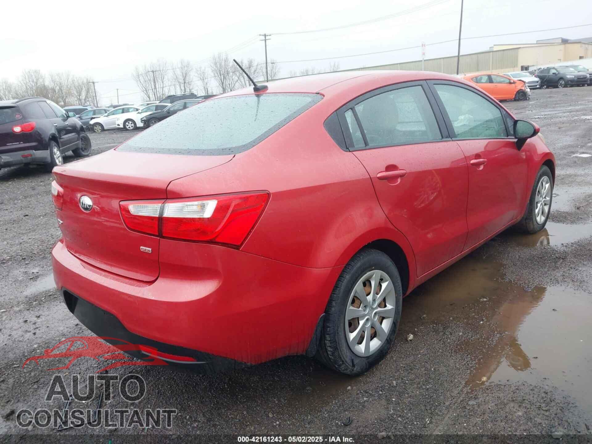 KIA RIO 2015 - KNADM4A30F6449042