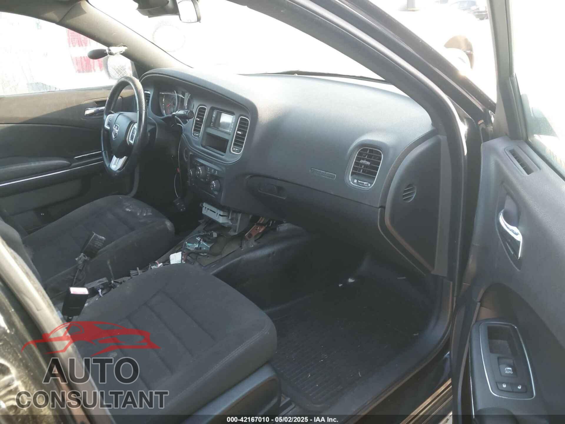 DODGE CHARGER 2012 - 2C3CDXAG3CH262847