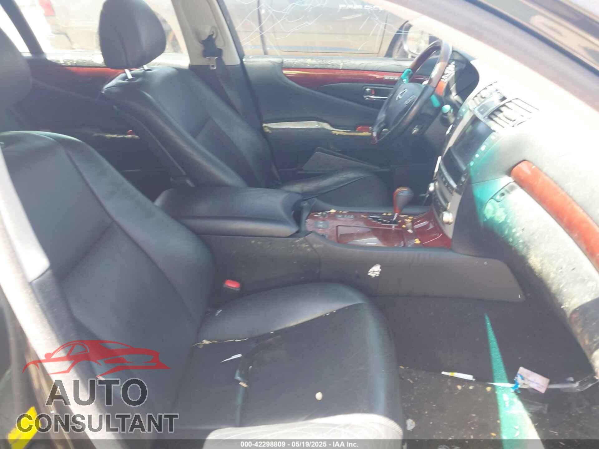LEXUS LS 460 2010 - JTHBL5EF5A5101080