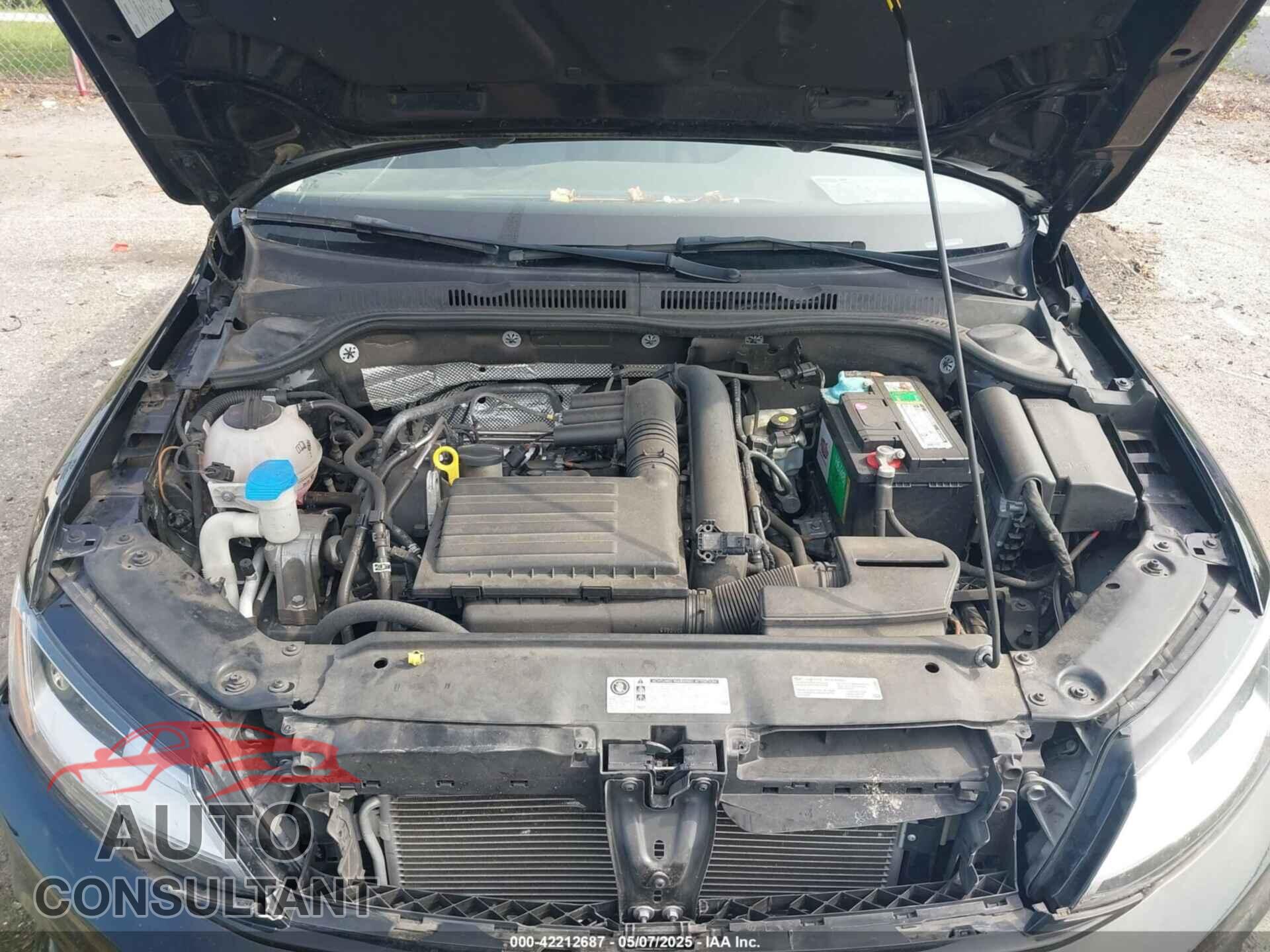 VOLKSWAGEN JETTA 2017 - 3VW2B7AJ3HM346729