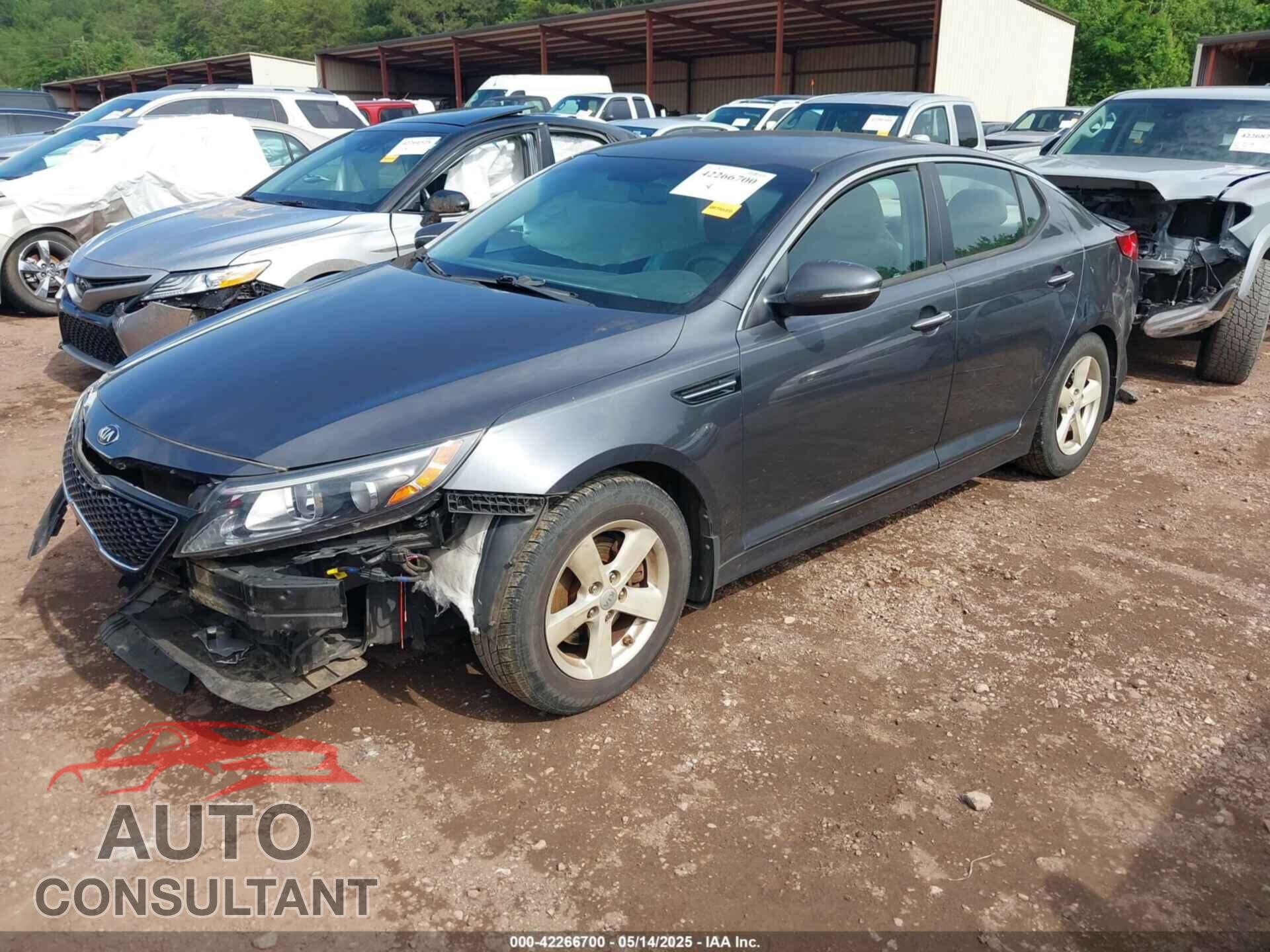 KIA OPTIMA 2015 - KNAGM4A73F5639519