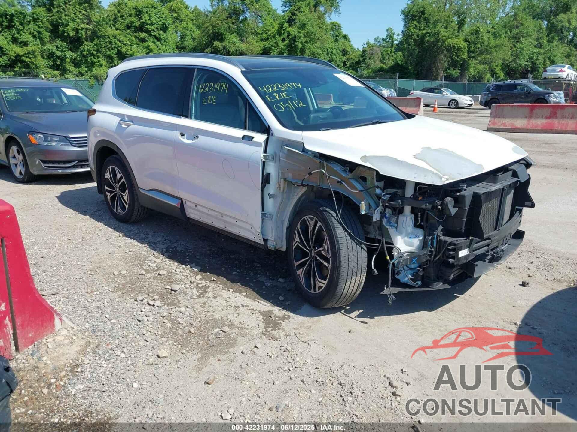 HYUNDAI SANTA FE 2019 - 5NMS5CAA1KH092631