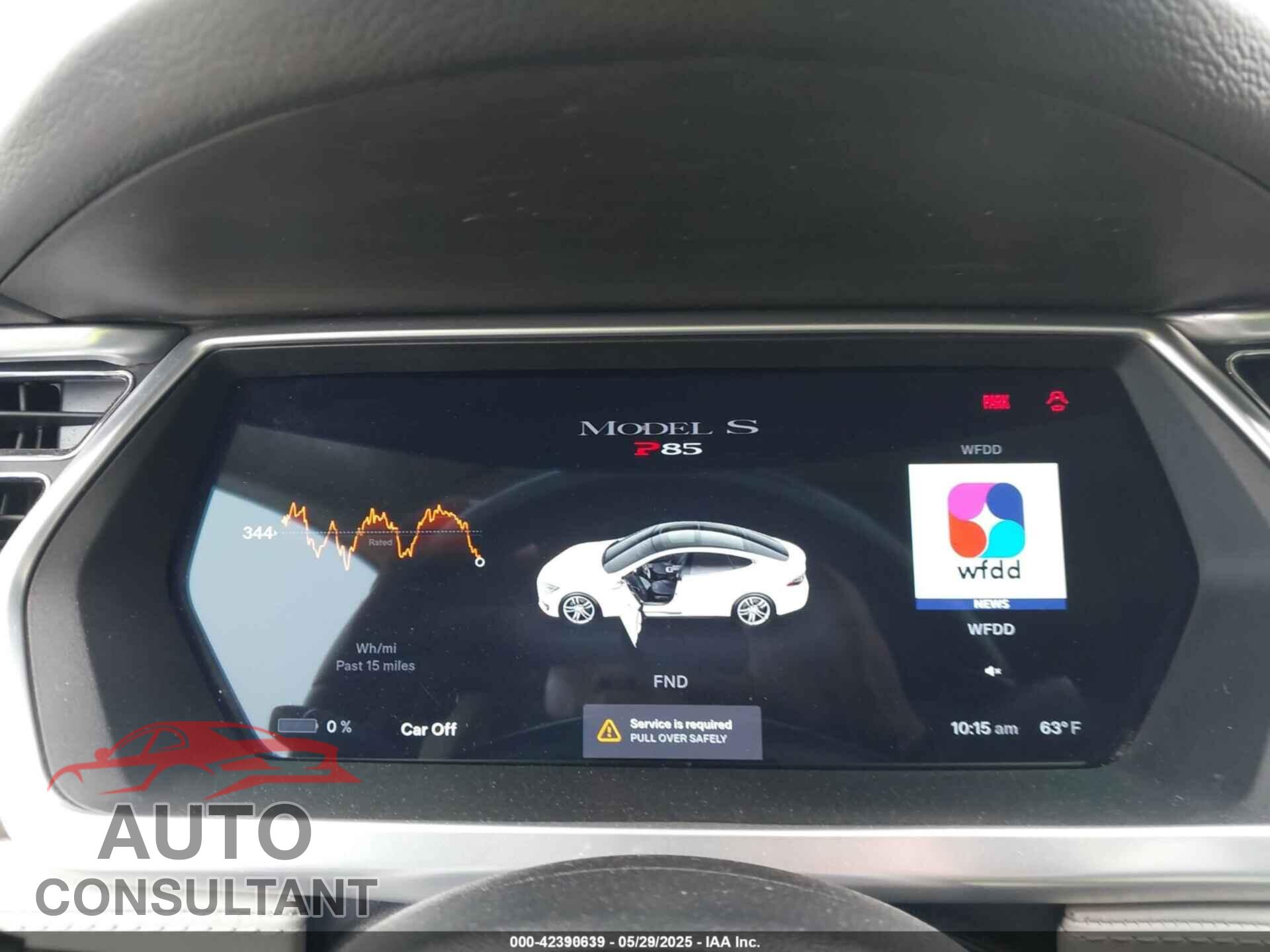 TESLA MODEL S 2013 - 5YJSA1DP6DFP04116