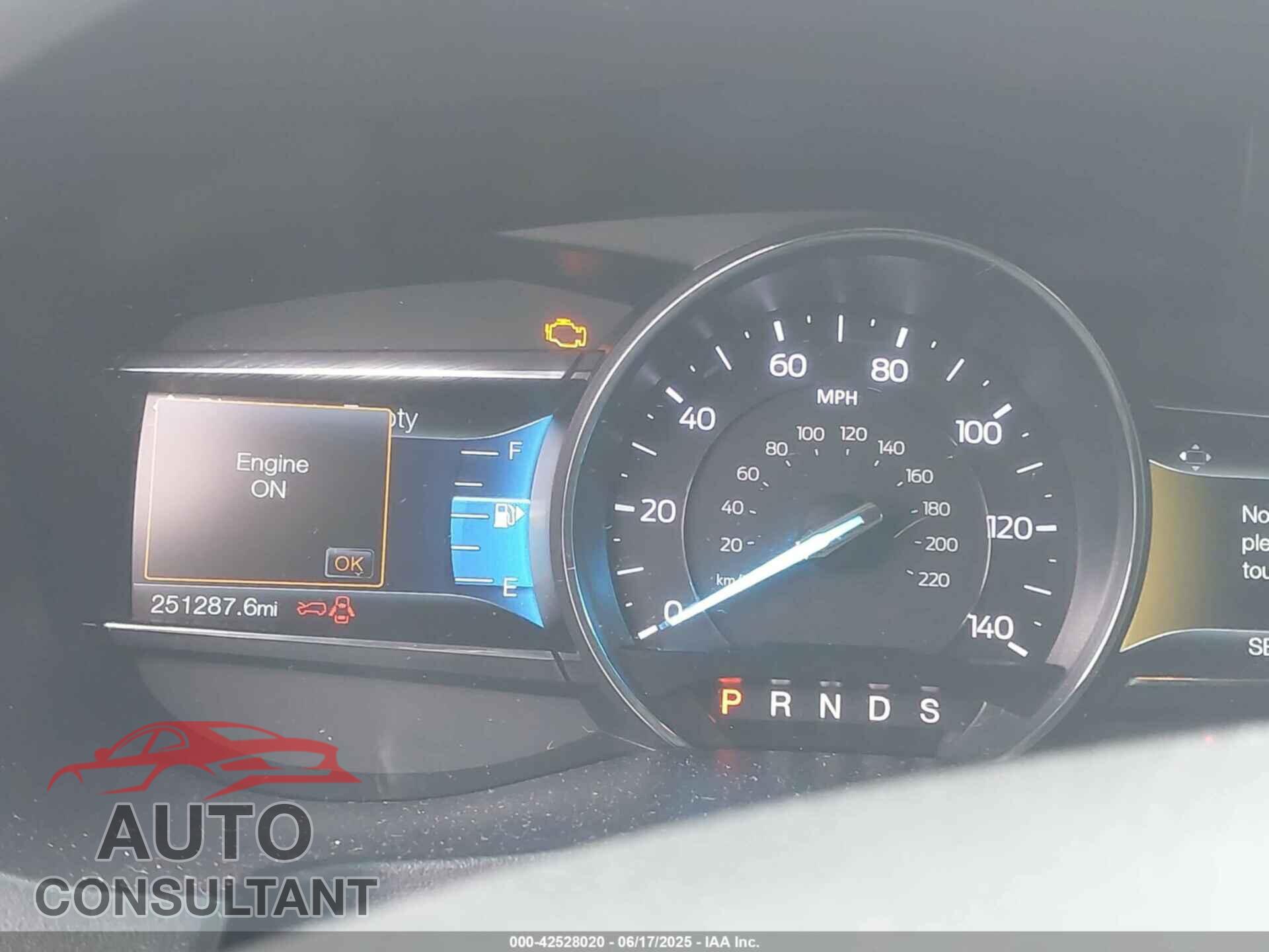 FORD EXPLORER 2017 - 1FM5K8F81HGA18131