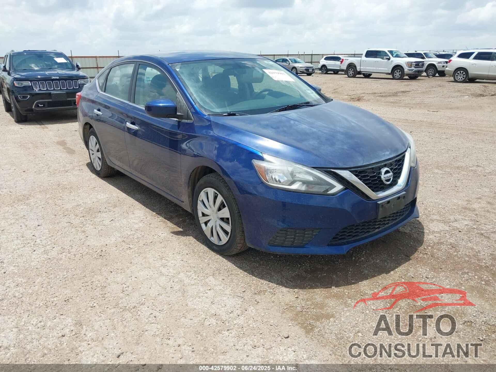NISSAN SENTRA 2017 - 3N1AB7AP9HY380009