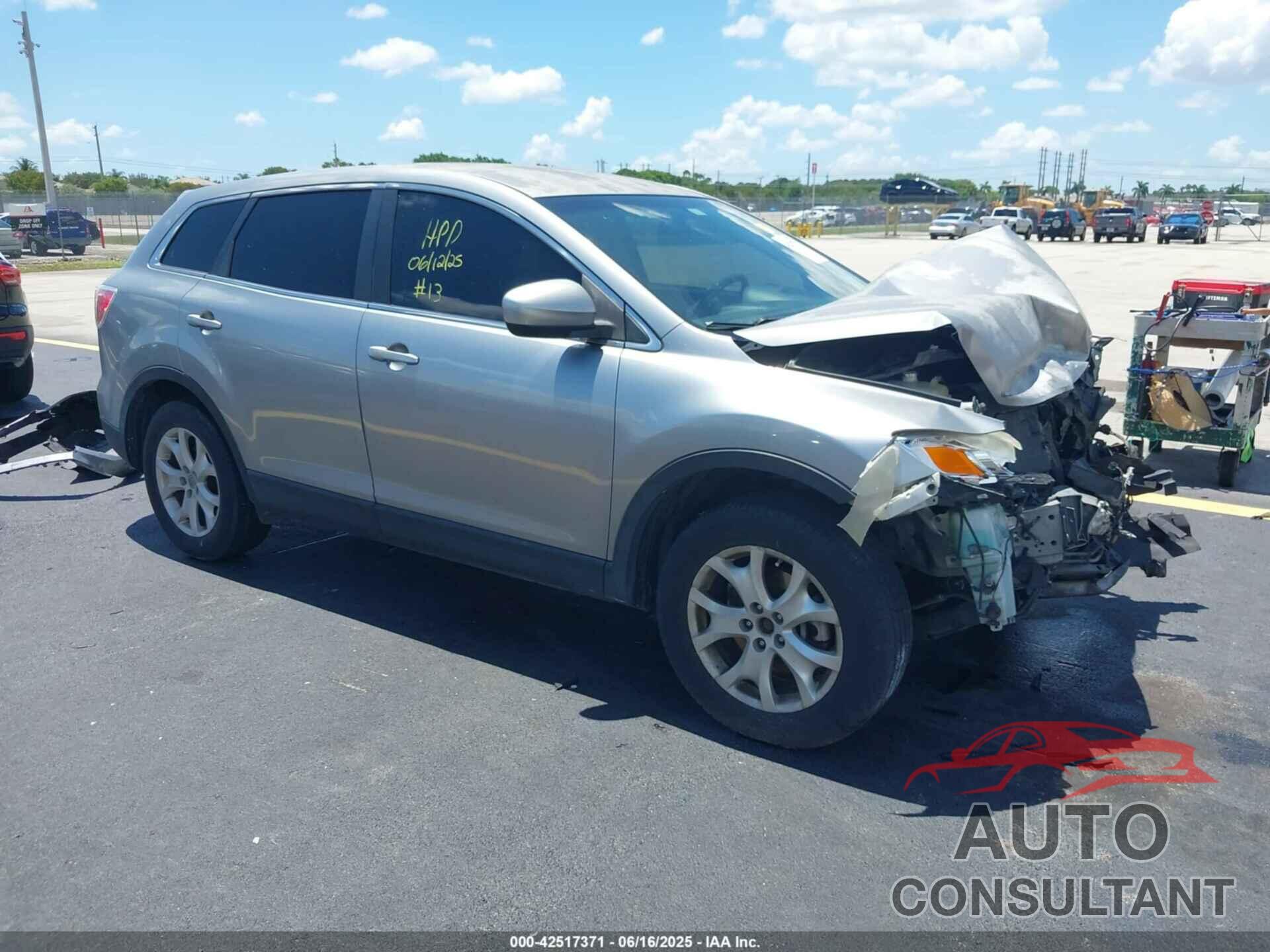 MAZDA CX-9 2011 - JM3TB2BA3B0308508