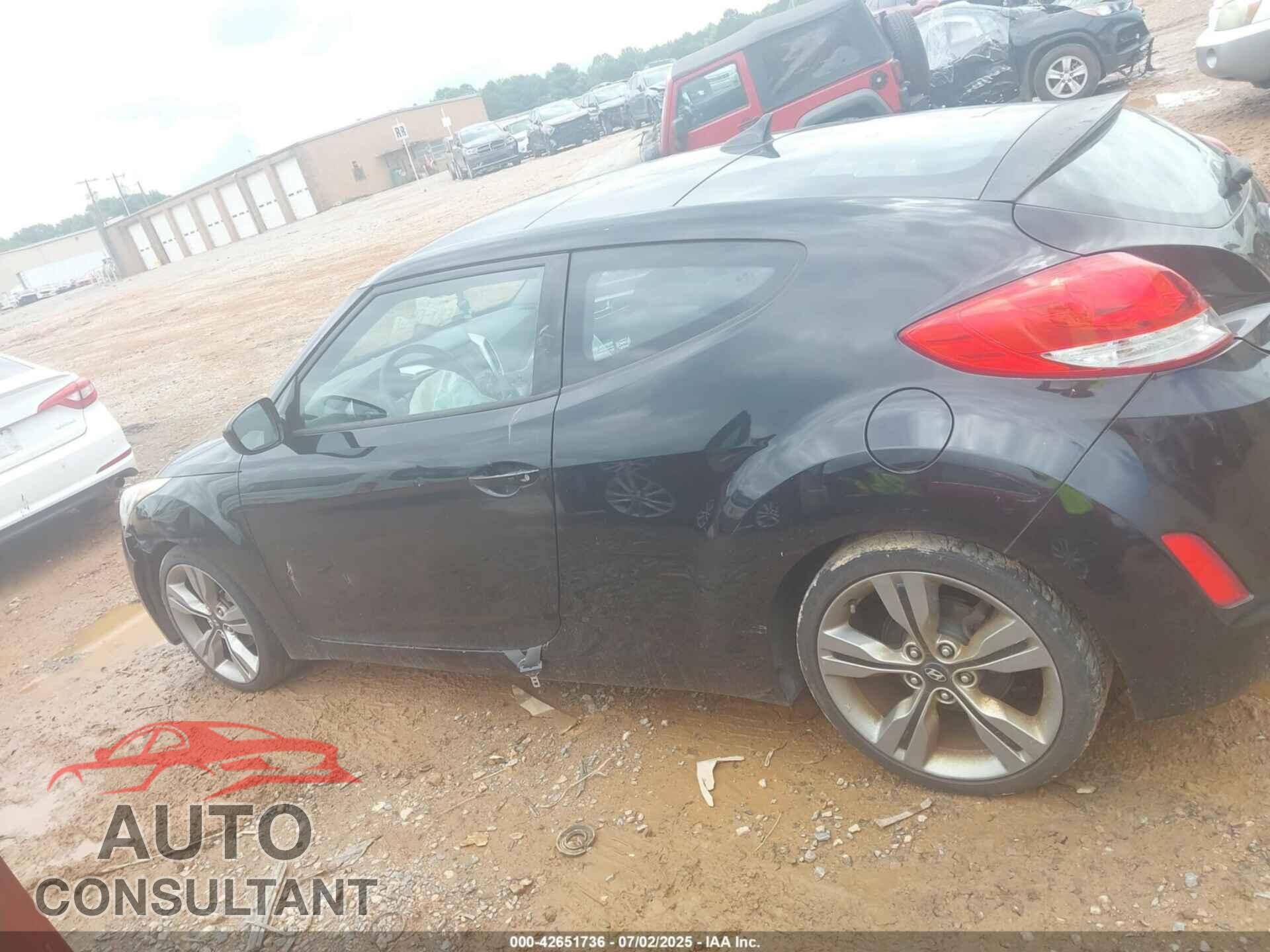 HYUNDAI VELOSTER 2012 - KMHTC6AD0CU076528
