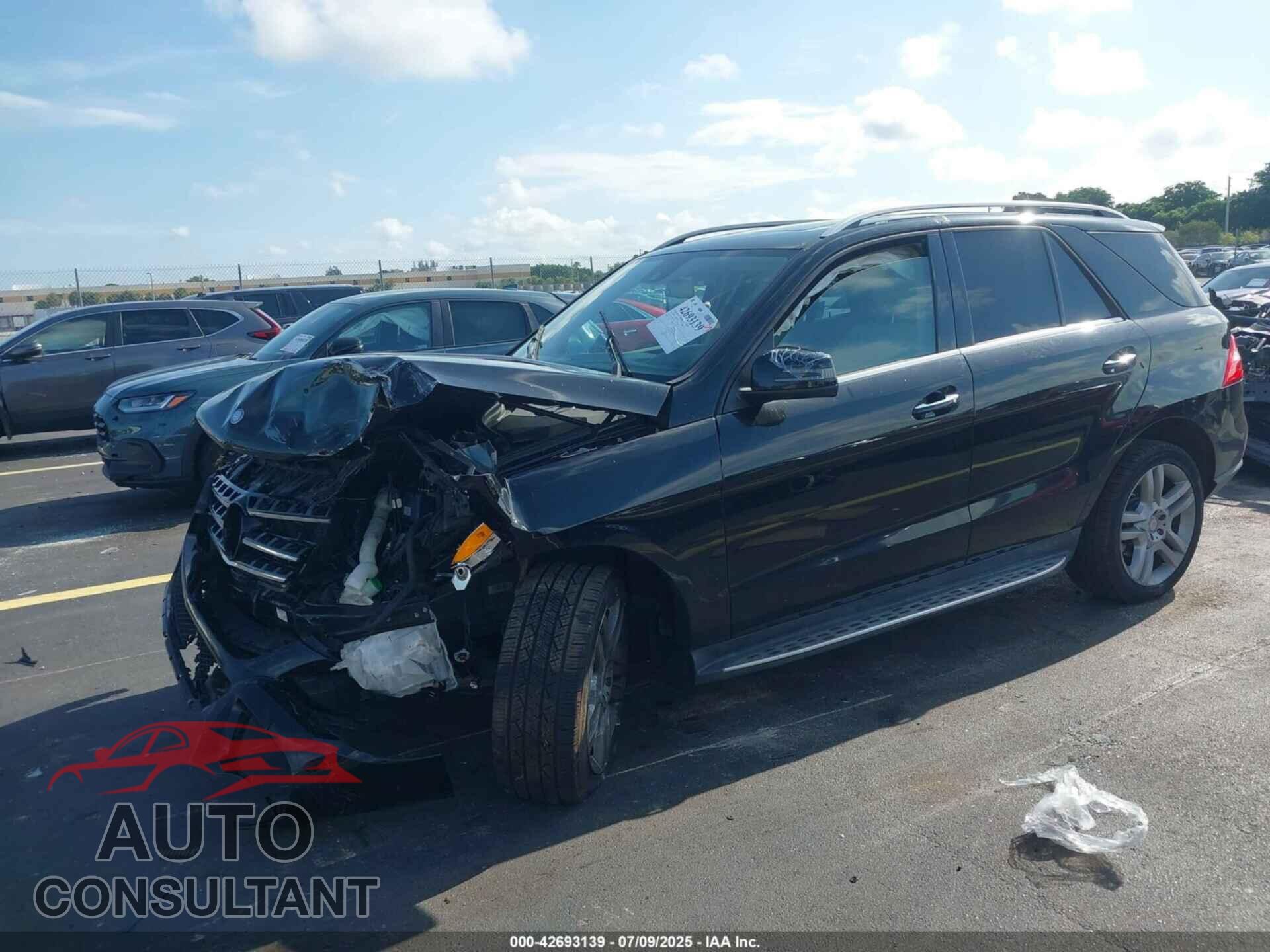 MERCEDES-BENZ ML 2014 - 4JGDA5JB8EA337539