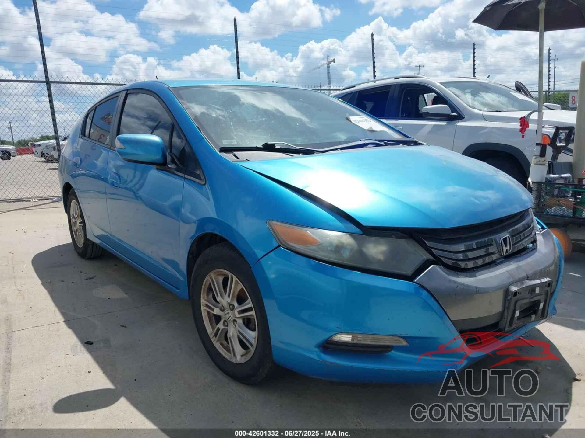 HONDA INSIGHT 2010 - JHMZE2H71AS003290