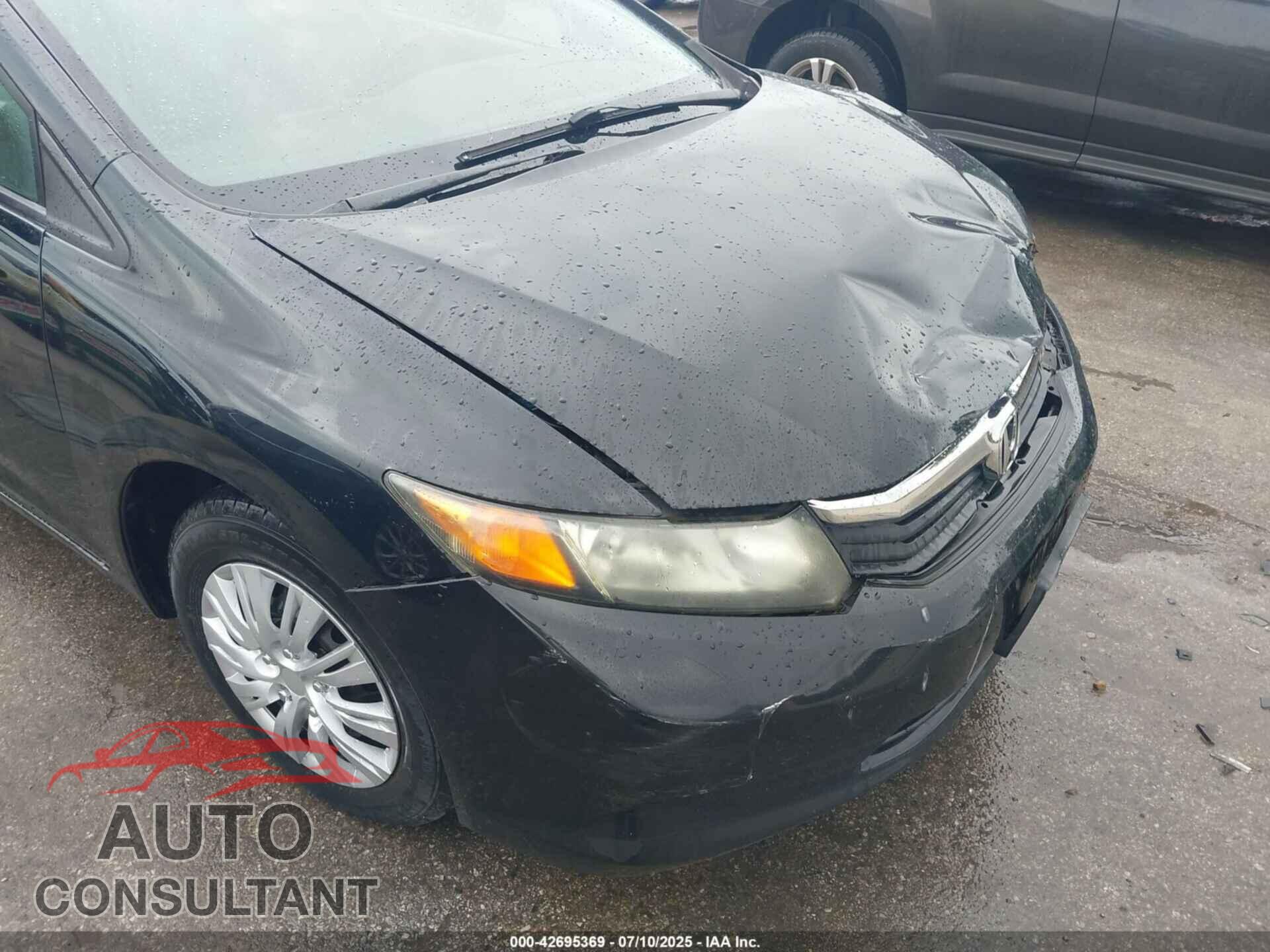 HONDA CIVIC 2012 - 19XFB2F5XCE366739