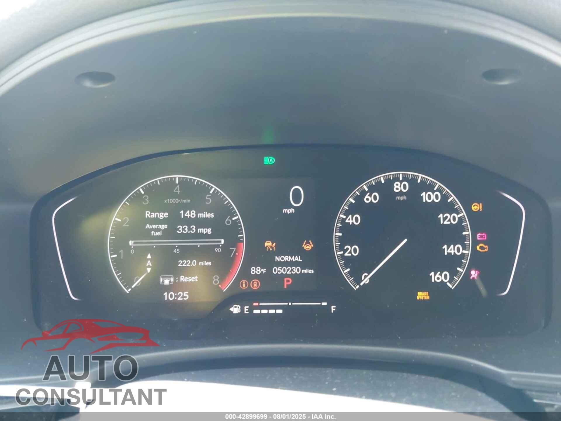 HONDA CIVIC 2023 - 2HGFE2F54PH558113