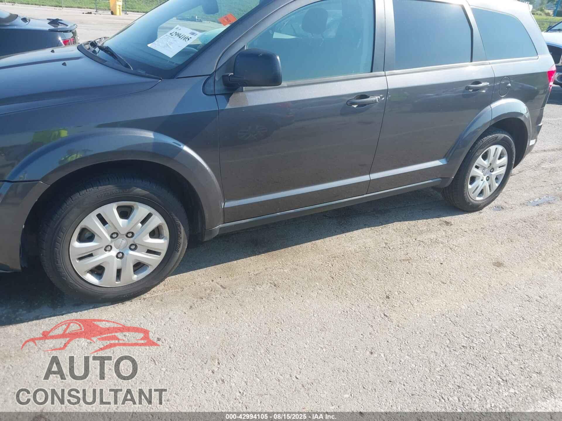 DODGE JOURNEY 2017 - 3C4PDCABXHT551278