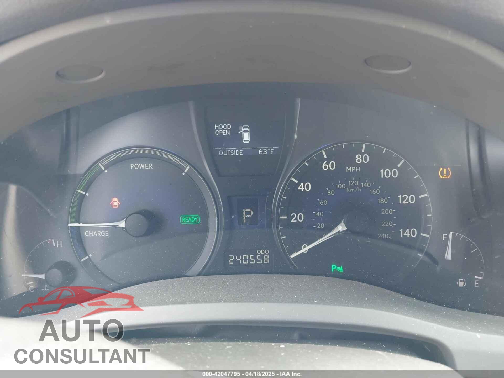 LEXUS RX 450H 2010 - JTJBC1BA3A2024257